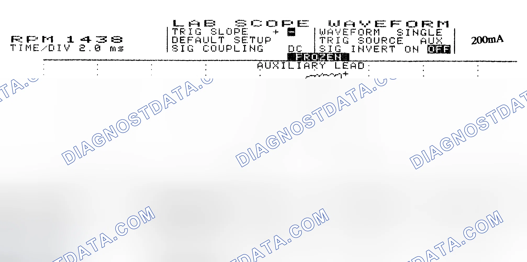 Scheme 15: Single Injector w/Normal Current Flow - Current Pattern