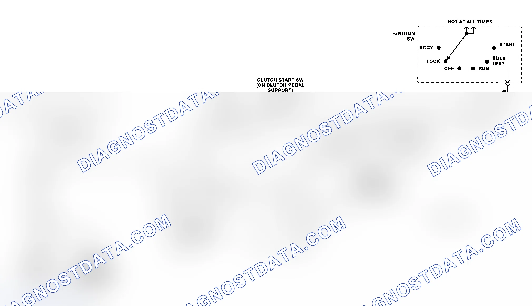 Scheme 15: Starter System Schematic (Achieva, Grand Am & Skylark)