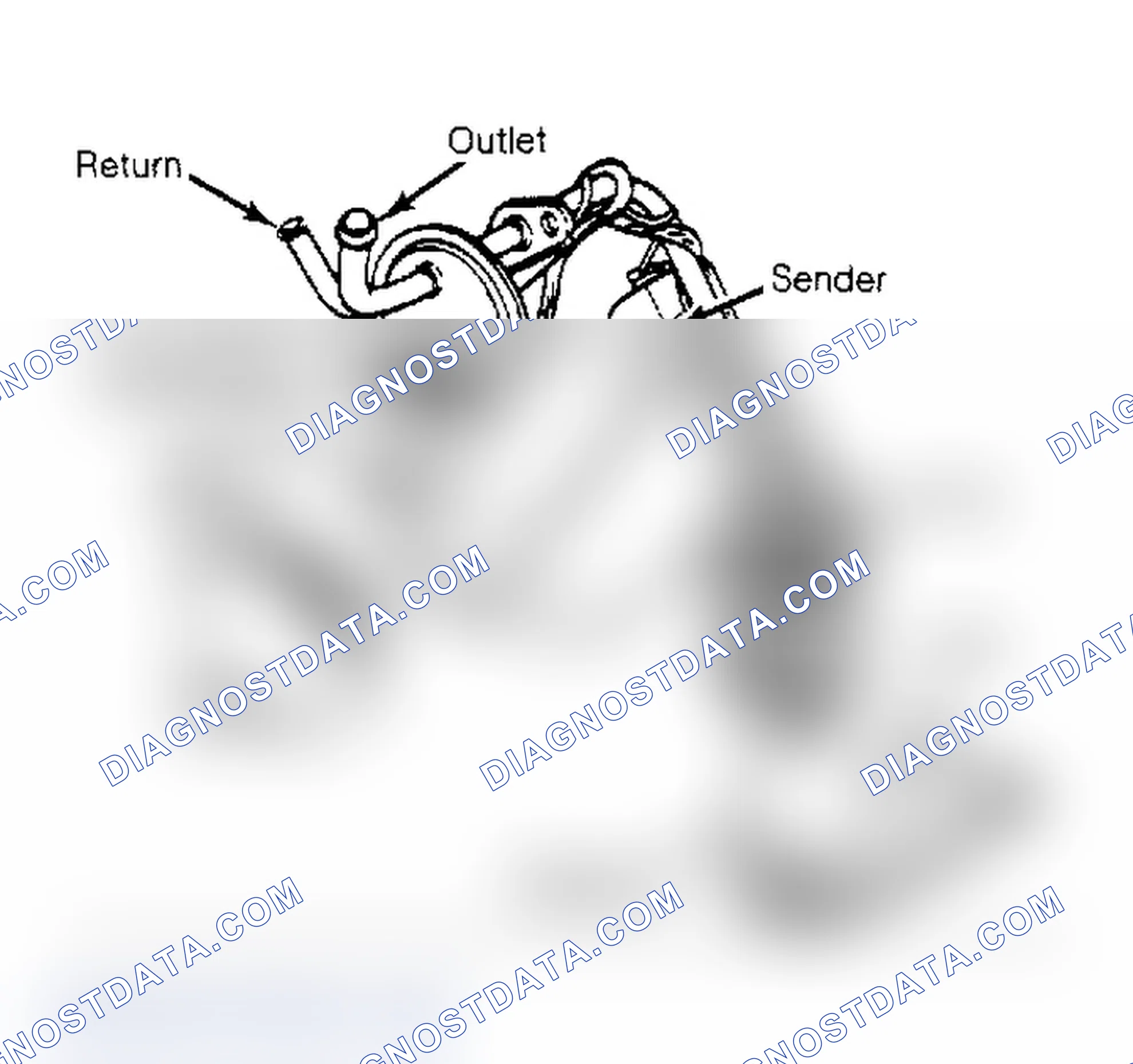 Fig. 2: Typical Electric Fuel Pump Installation In Fuel Tank (All But Aries and Reliant