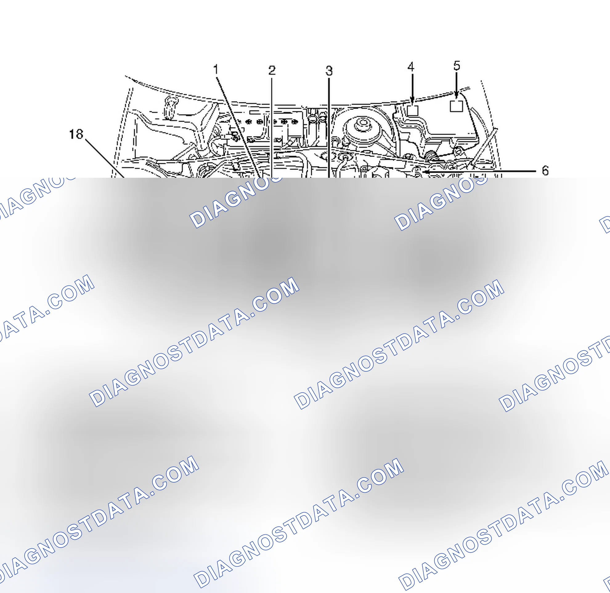 Scheme 1: Engine Compartment (1.8L)