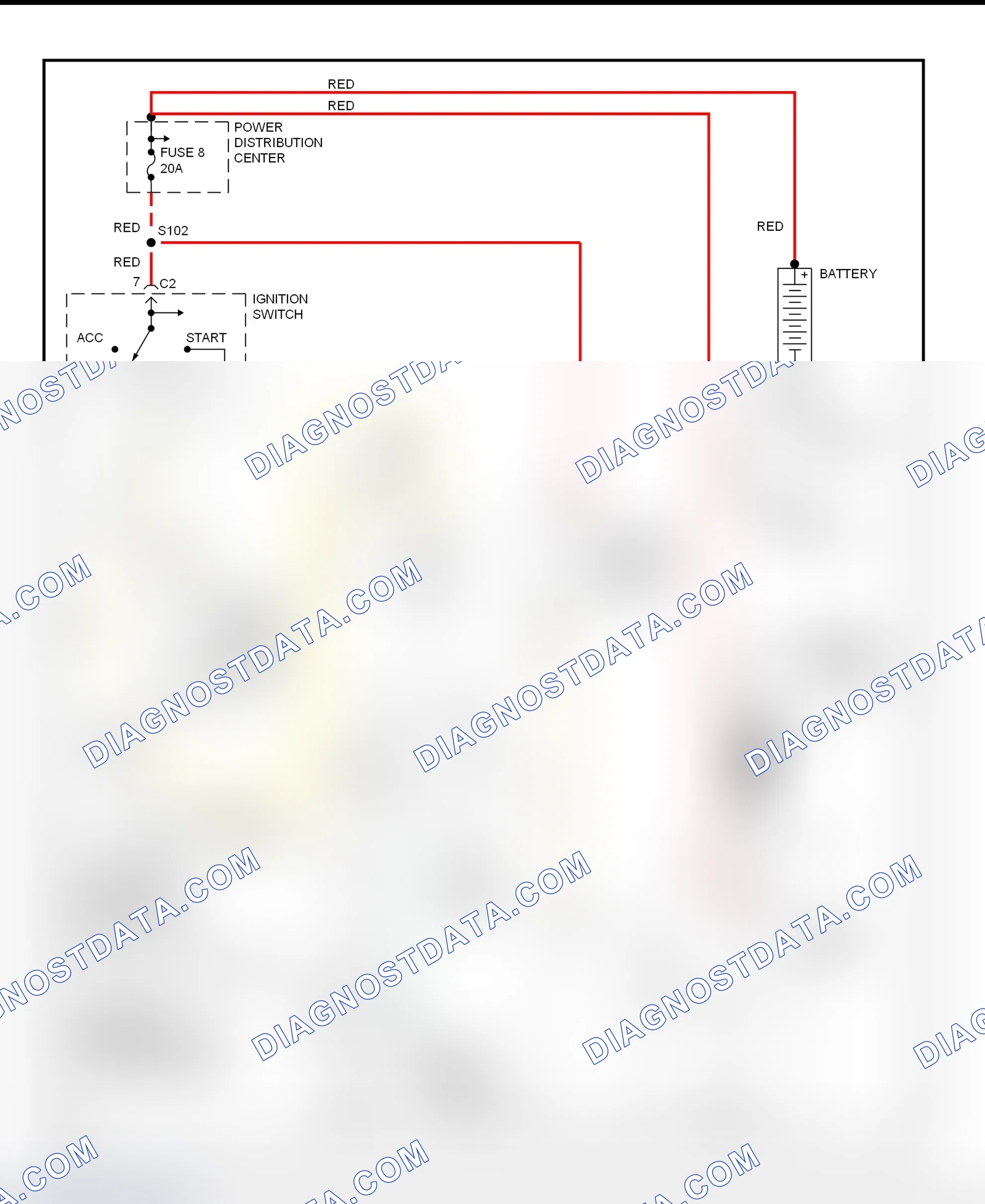 Fig. 4: Starting System Wiring Diagram (Breeze, Cirrus & Stratus)
