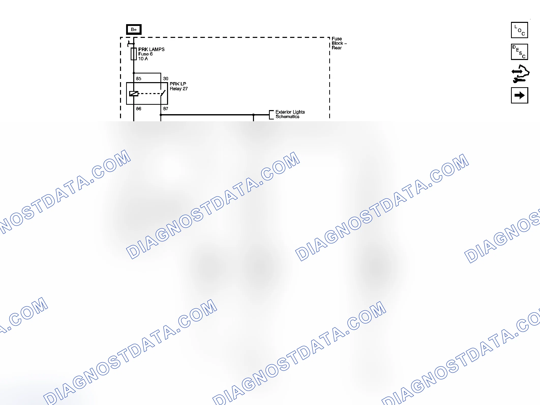 Scheme 8: Interior Lights Schematics