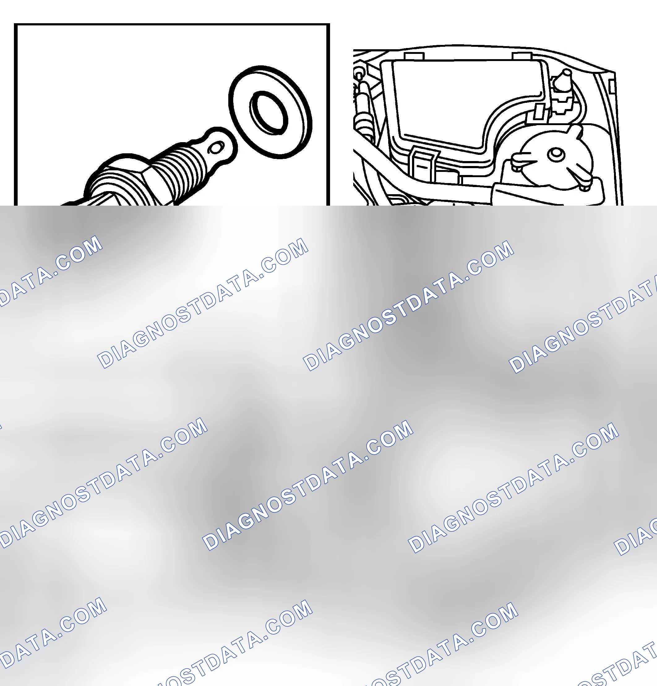 Scheme 57: Identifying Charge Air Temperature Sensor (B235R, B205L/R) Components