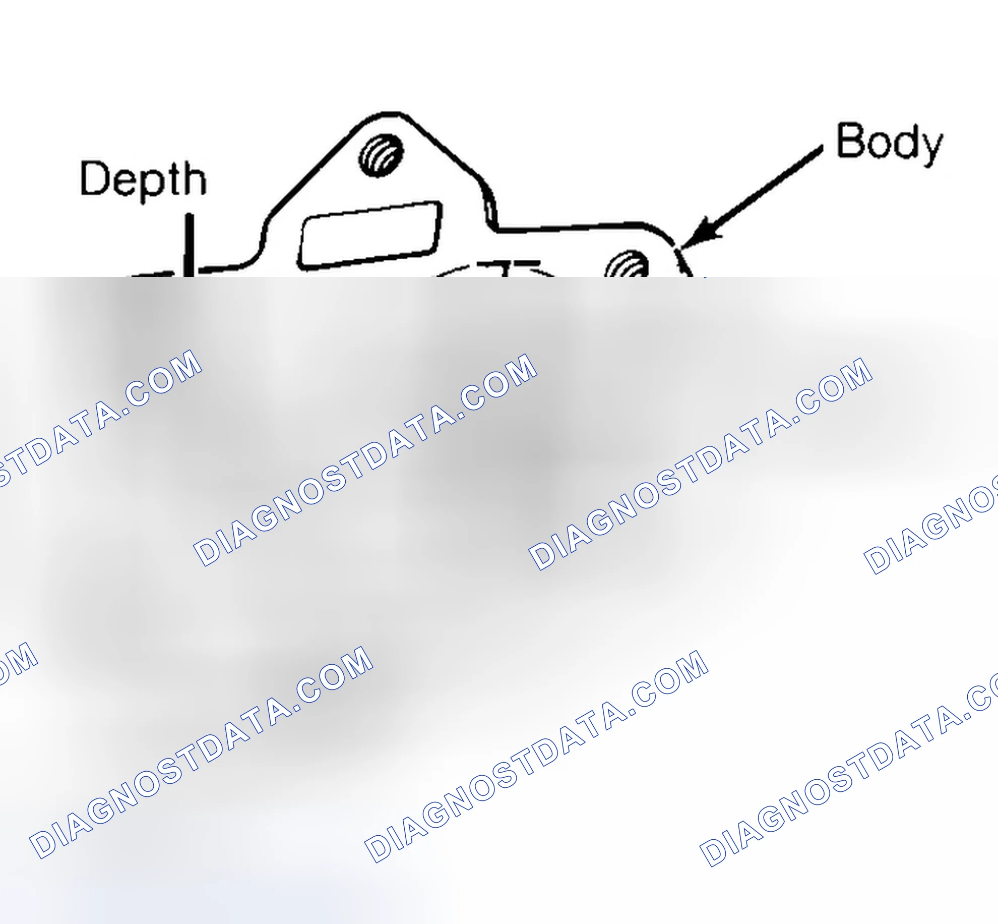 Scheme 35: Measuring Oil Pump Gear Cavity