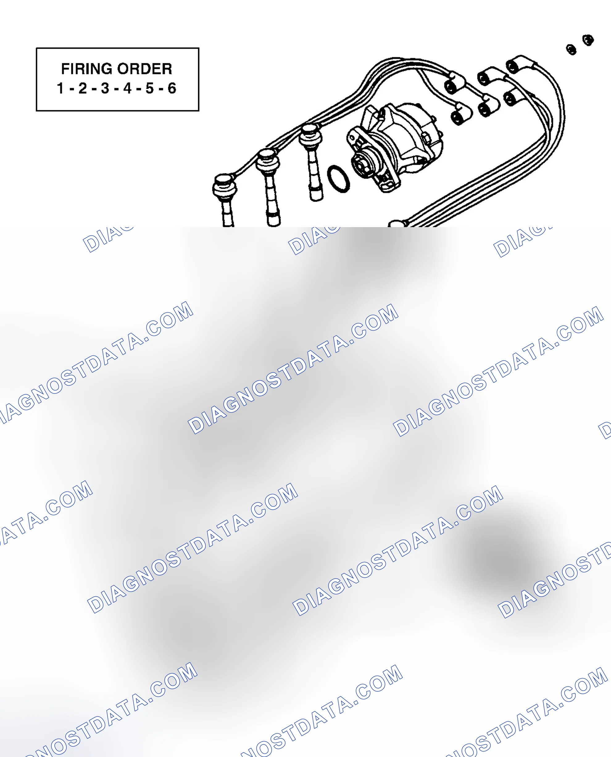 Scheme 6: Firing Order (Diamante 3.5L)