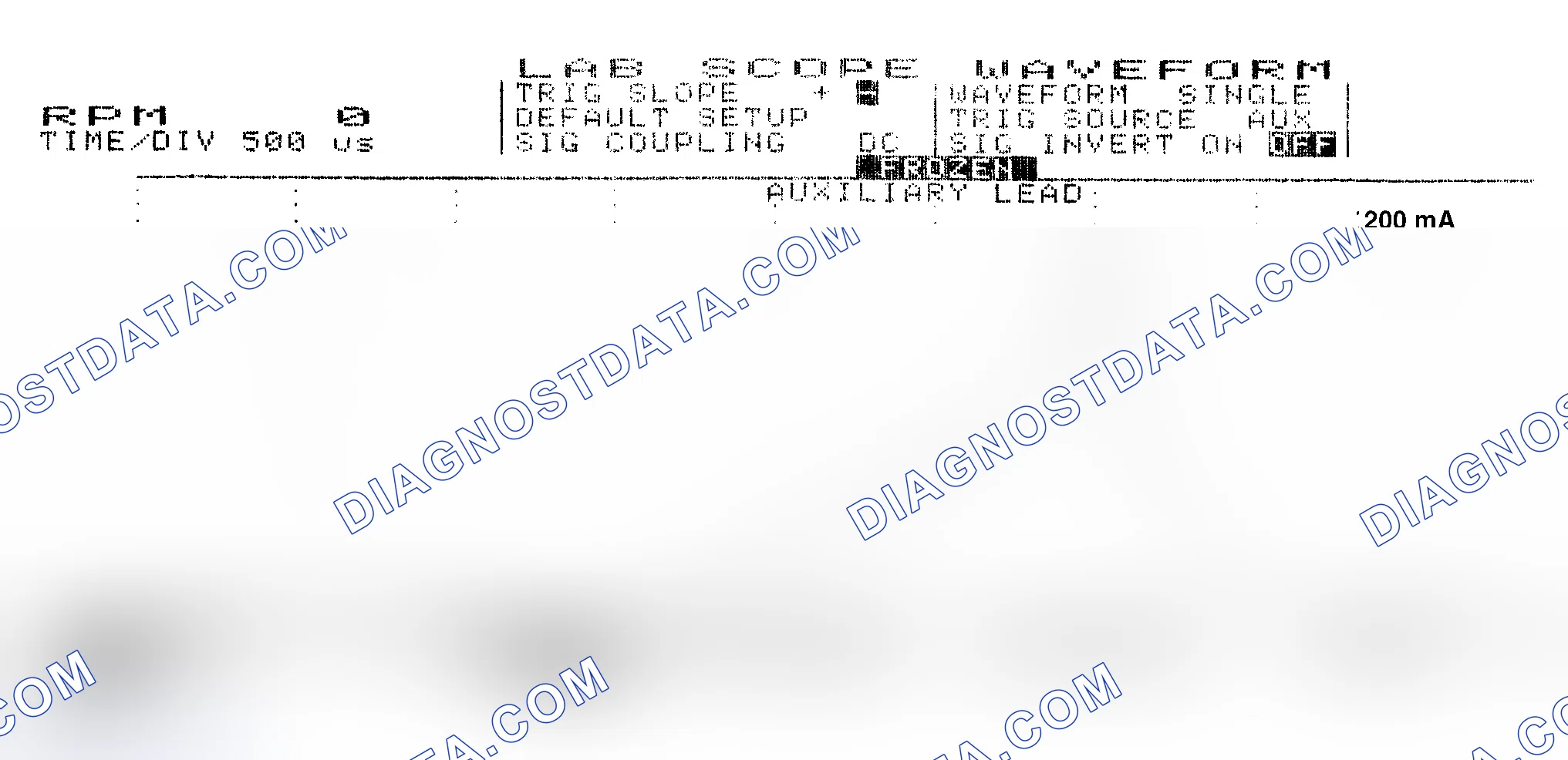 Scheme 17: Single Injector w/Normal Current Flow - Current Pattern