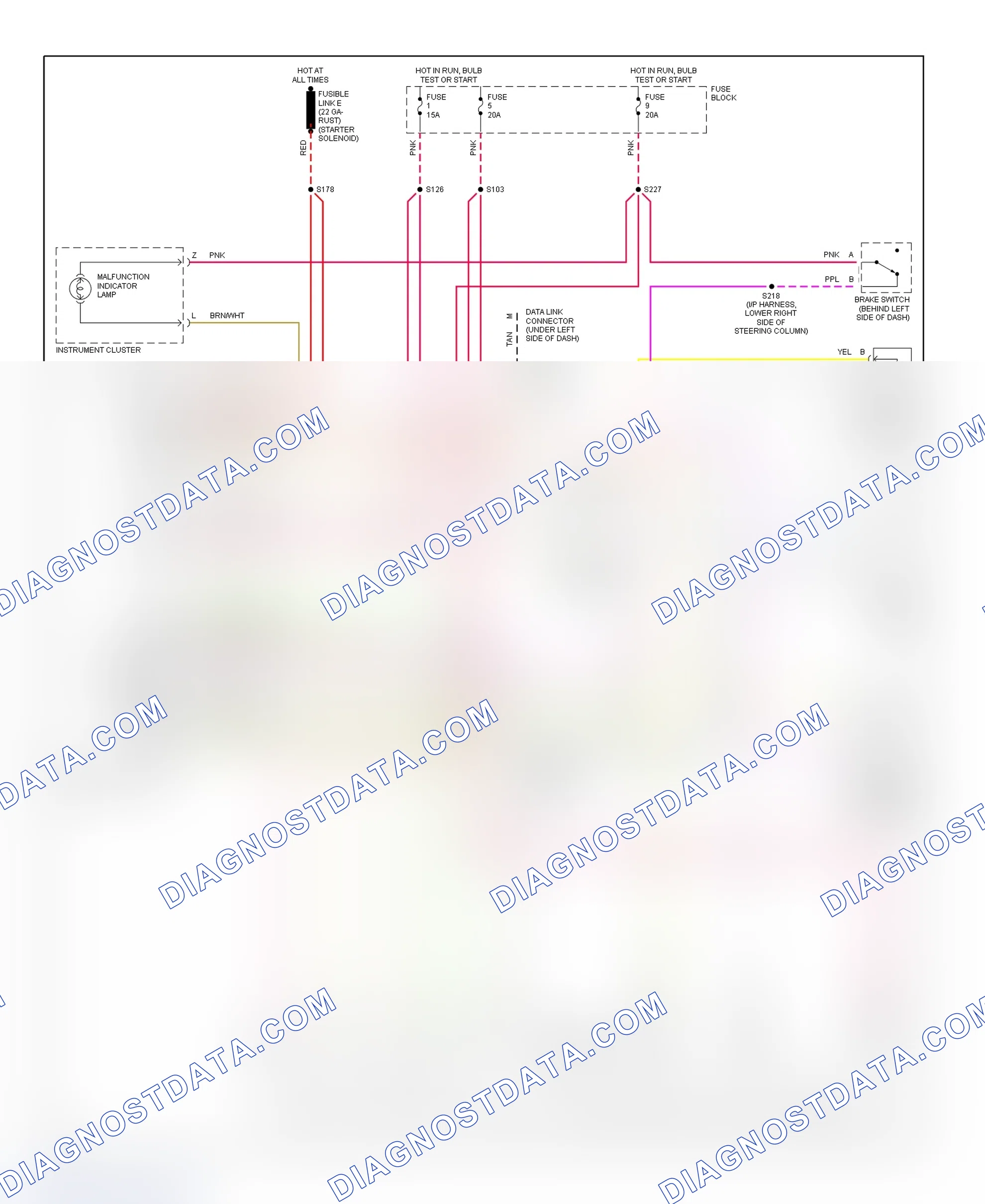 Scheme 139: 1995 "L" Body - 3.1L (Beretta & Corsica) Schematic