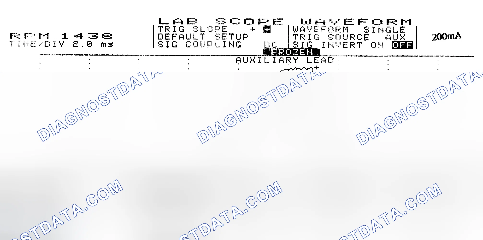 Scheme 15: Single Injector w/Normal Current Flow - Current Pattern
