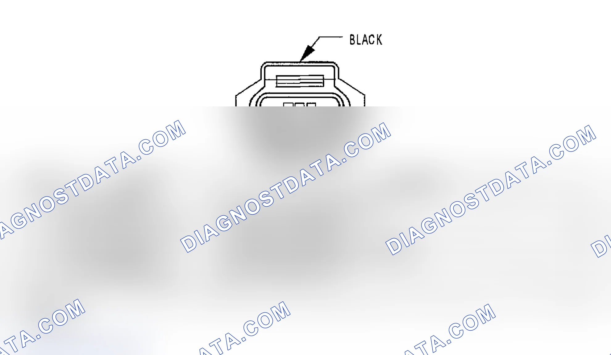 Scheme 317: COIL ON PLUG CONNECTOR END VIEW