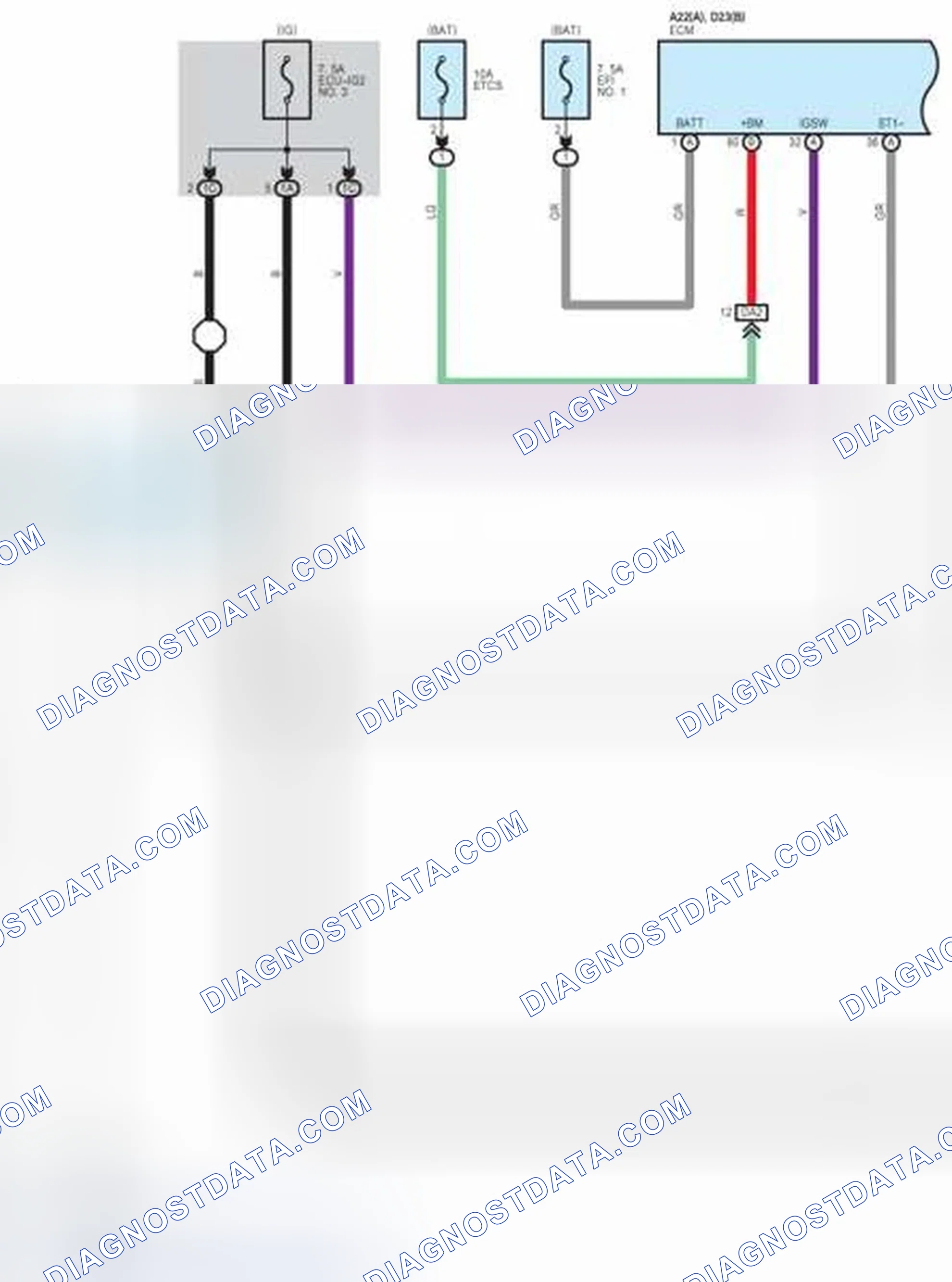 Scheme 42: Cruise Control, Dynamic Radar Cruise Control, Electronically Controlled Transmission and A/T Indicat