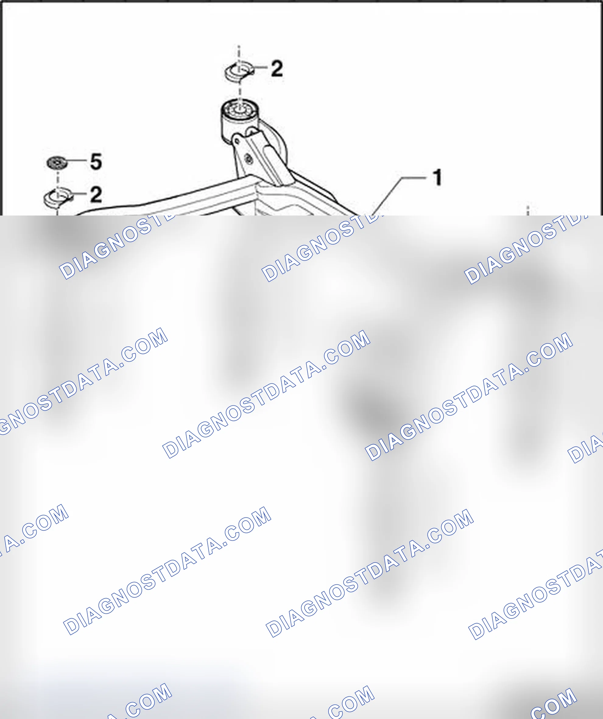Scheme 174: Part I, Subframe - front wheel drive