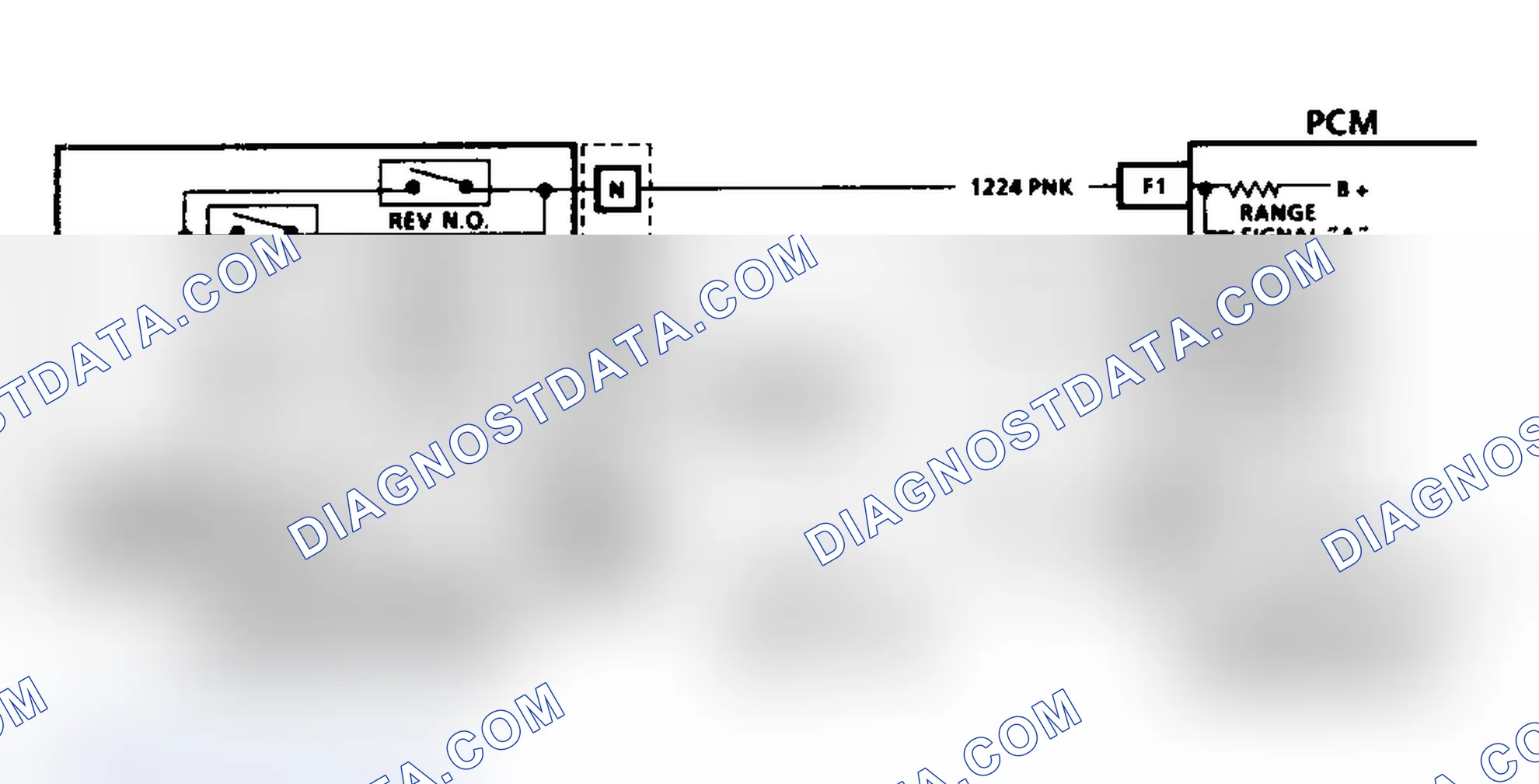 Scheme 280: Code 28 Schematic (4L60-E Transmission (Gasoline) Transmission Range Pressure Switch