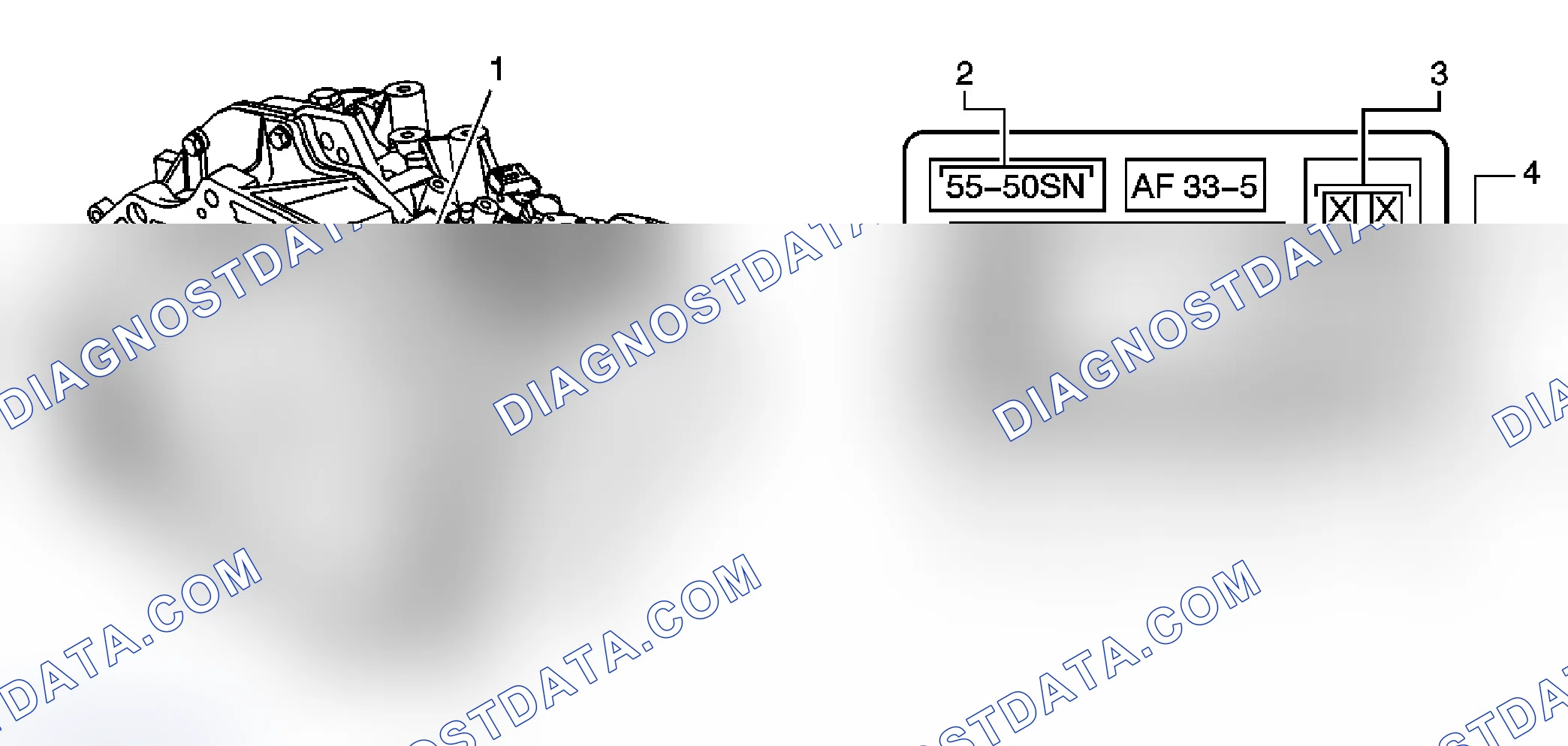 Scheme 37: Transmission ID and VIN Derivative Location (AF33-5)