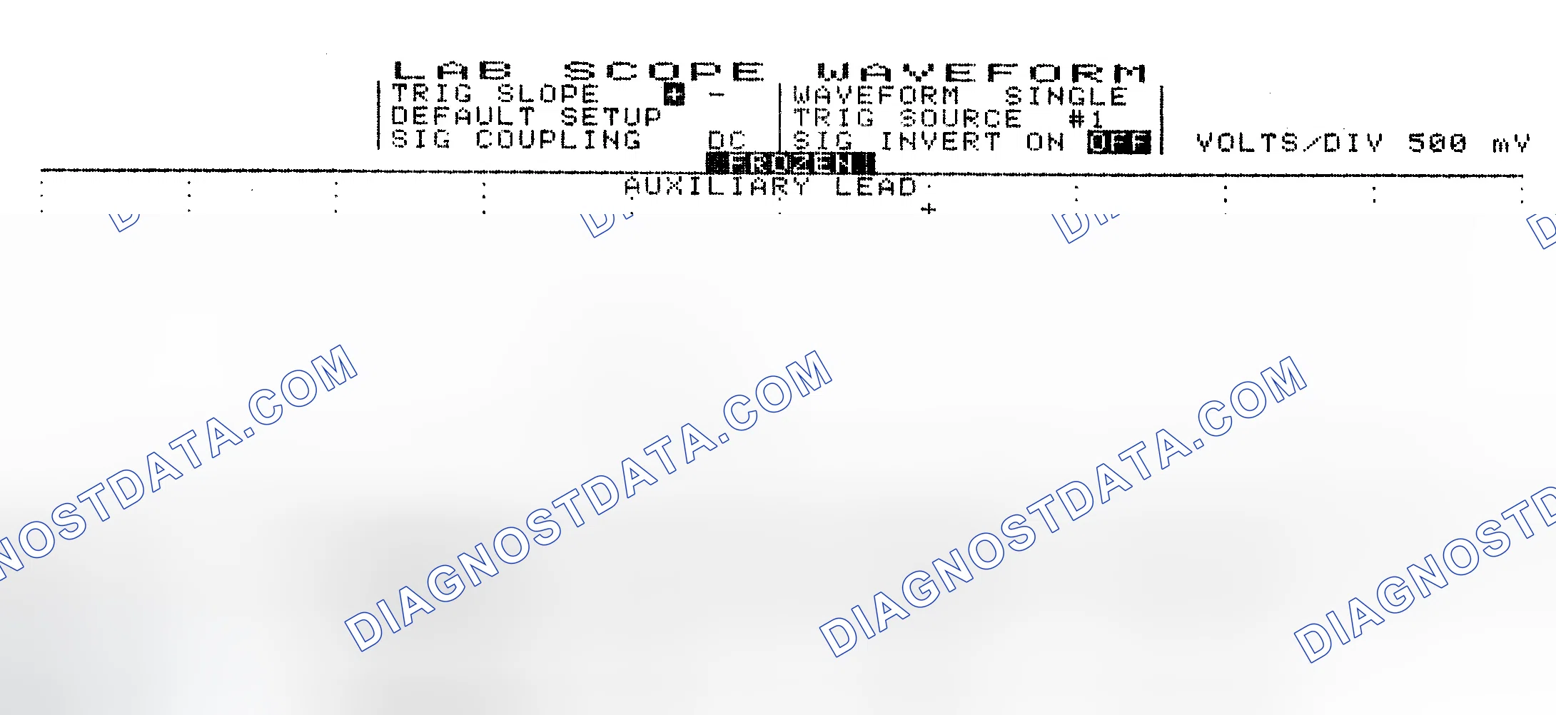 Scheme 10: Single Injector w/Excessive Current Flow - Current Pattern