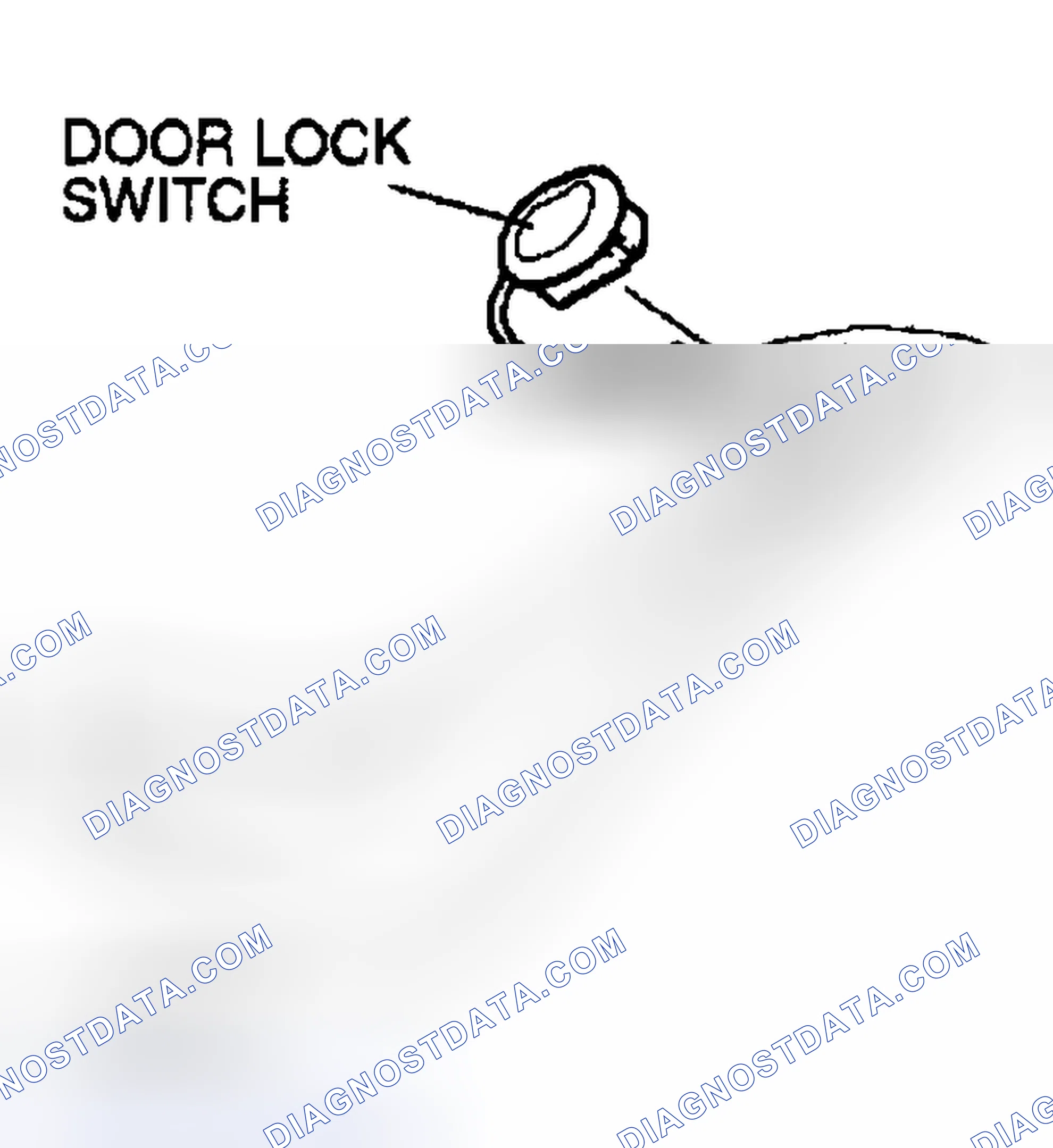 Scheme 43: DOOR LOCK SWITCH REMOVAL/INSTALLATION