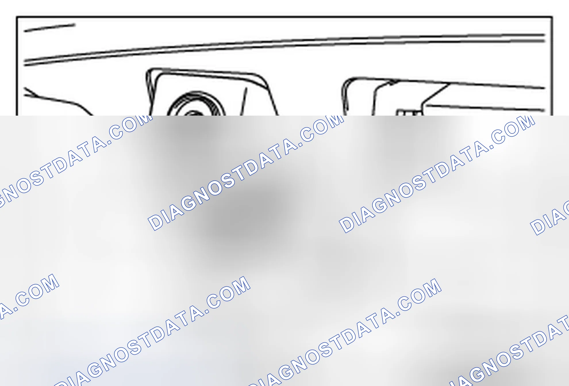 Scheme 18: << A >> REAR VIEW CAMERA REMOVAL