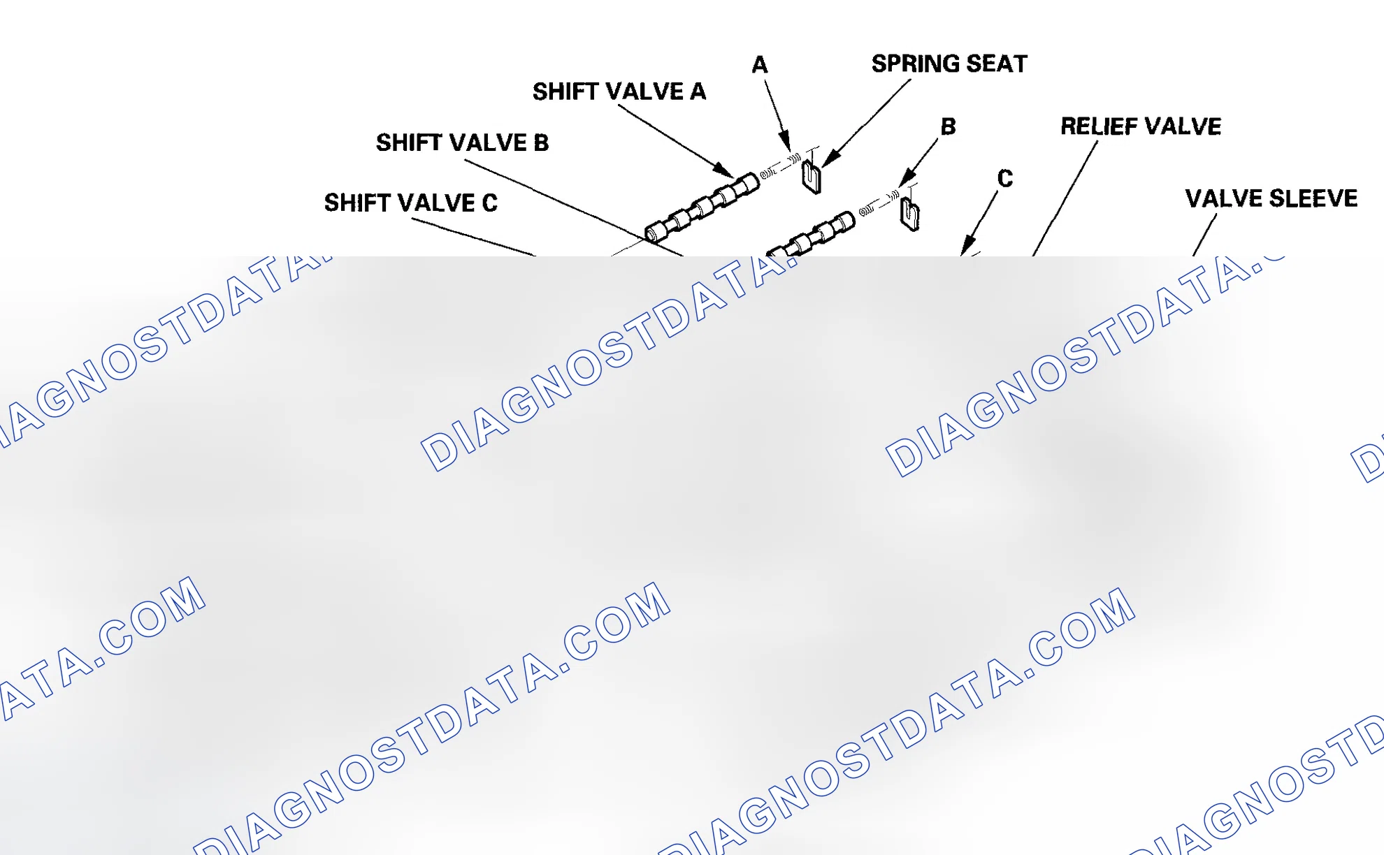 Scheme 498: Main Valve Body Disassembly, Inspection, and Reassembly