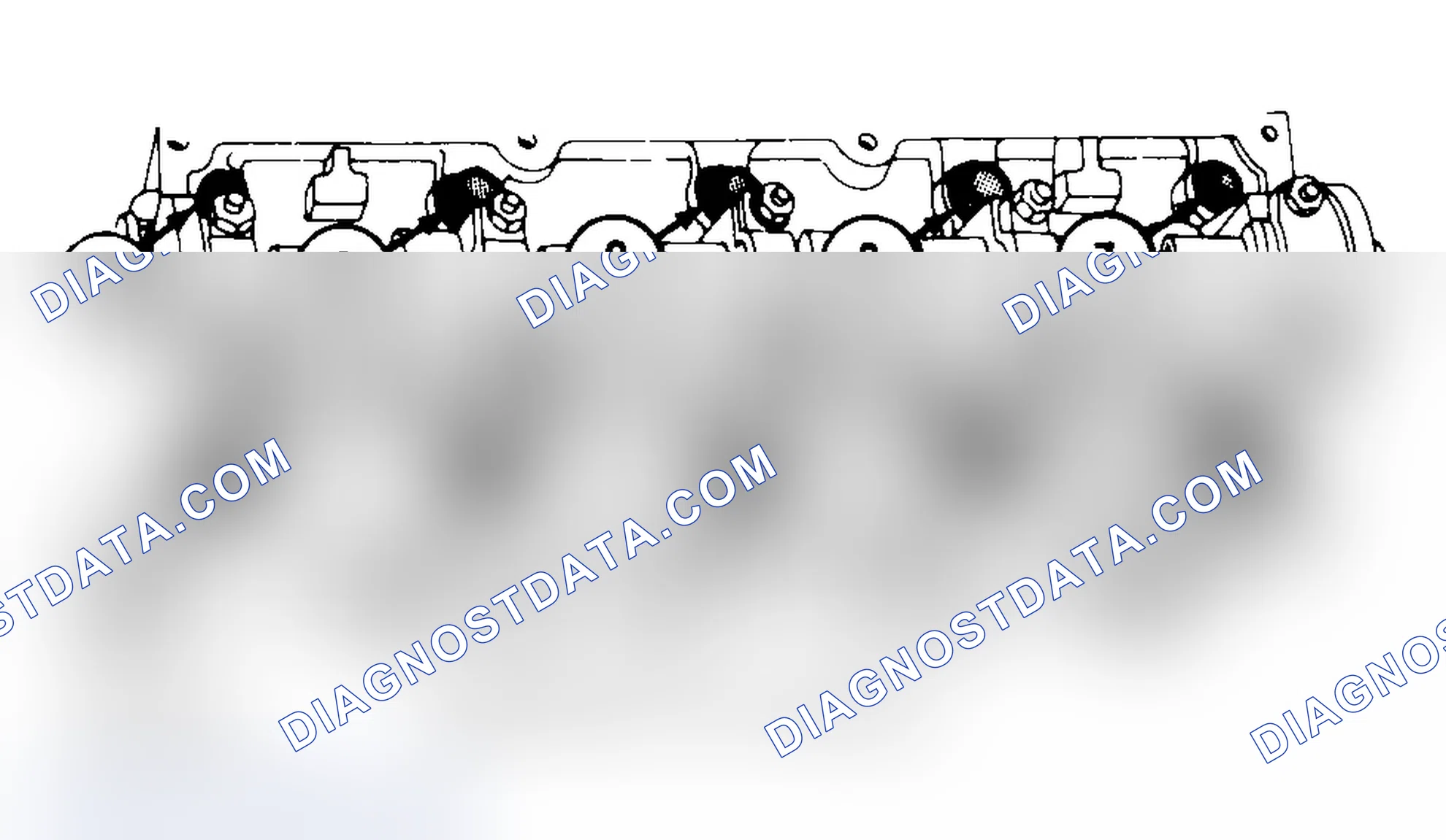 Scheme 3: Typical Cylinder Head Tightening or Loosening Sequence