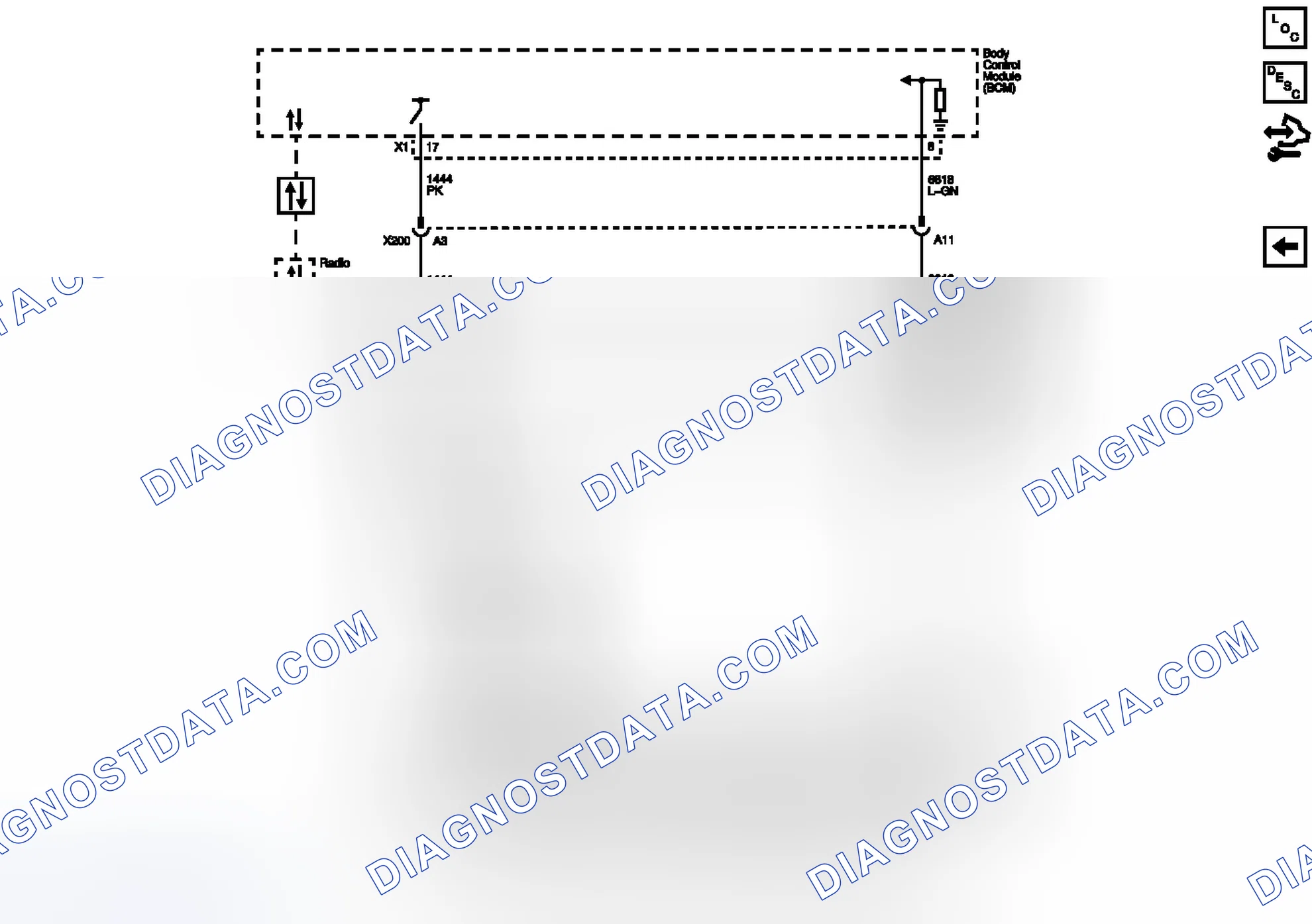 Scheme 4: Steering Wheel Radio Redundant Controls