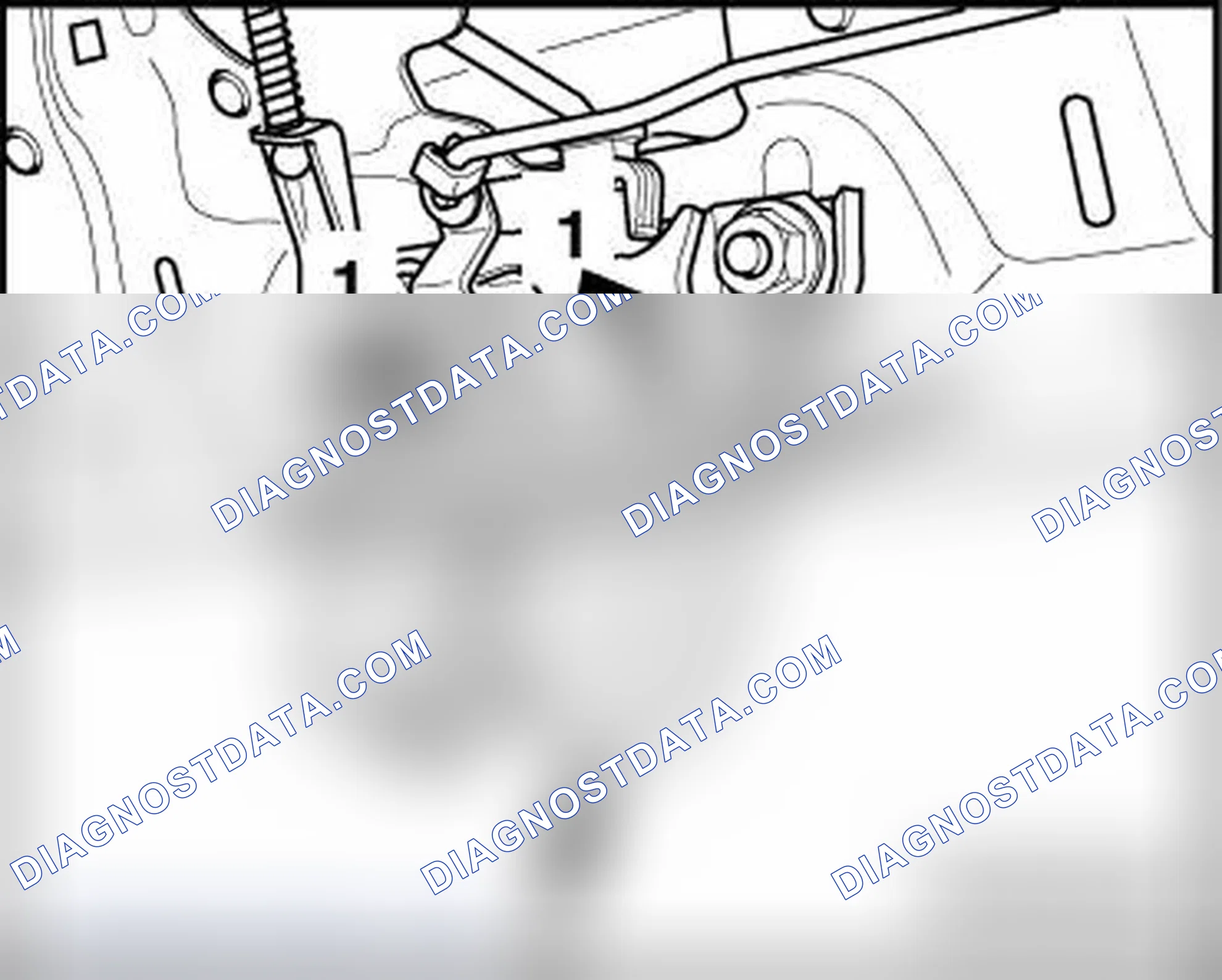 Scheme 300: REAR LID LATCH TRIM PANEL
