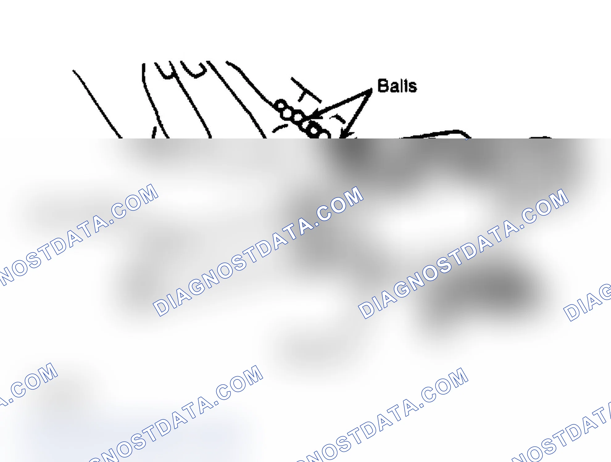 Scheme 6: Filling Ball Circuits Through Holes in Ball Nut. Do not rotate worm while installing balls.