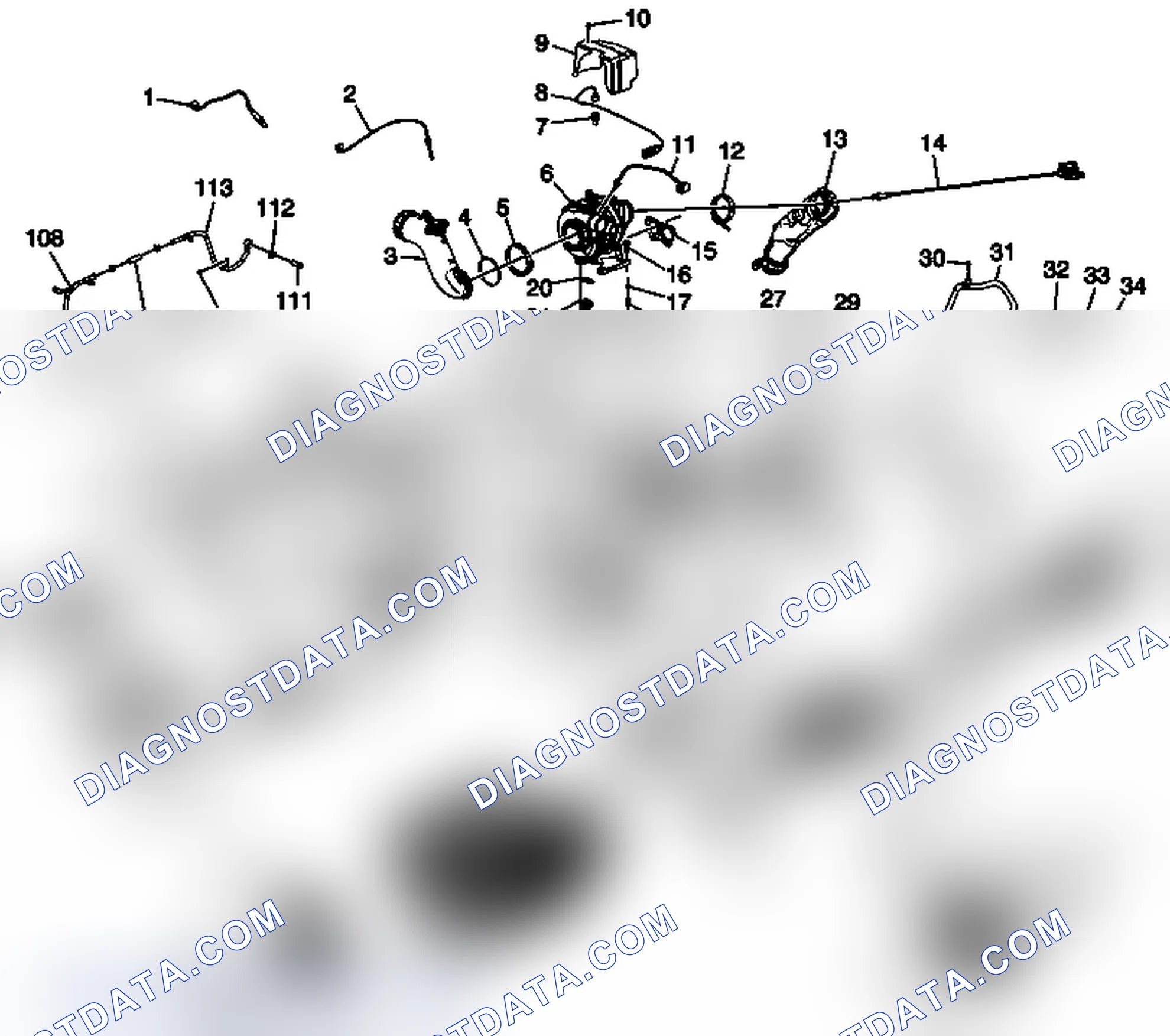 Scheme 53: Intake Manifold, EGR, Air, Covers (LGH)