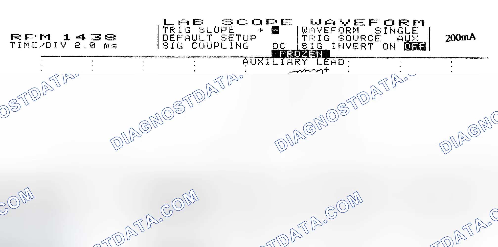 Scheme 15: Single Injector w/Normal Current Flow - Current Pattern