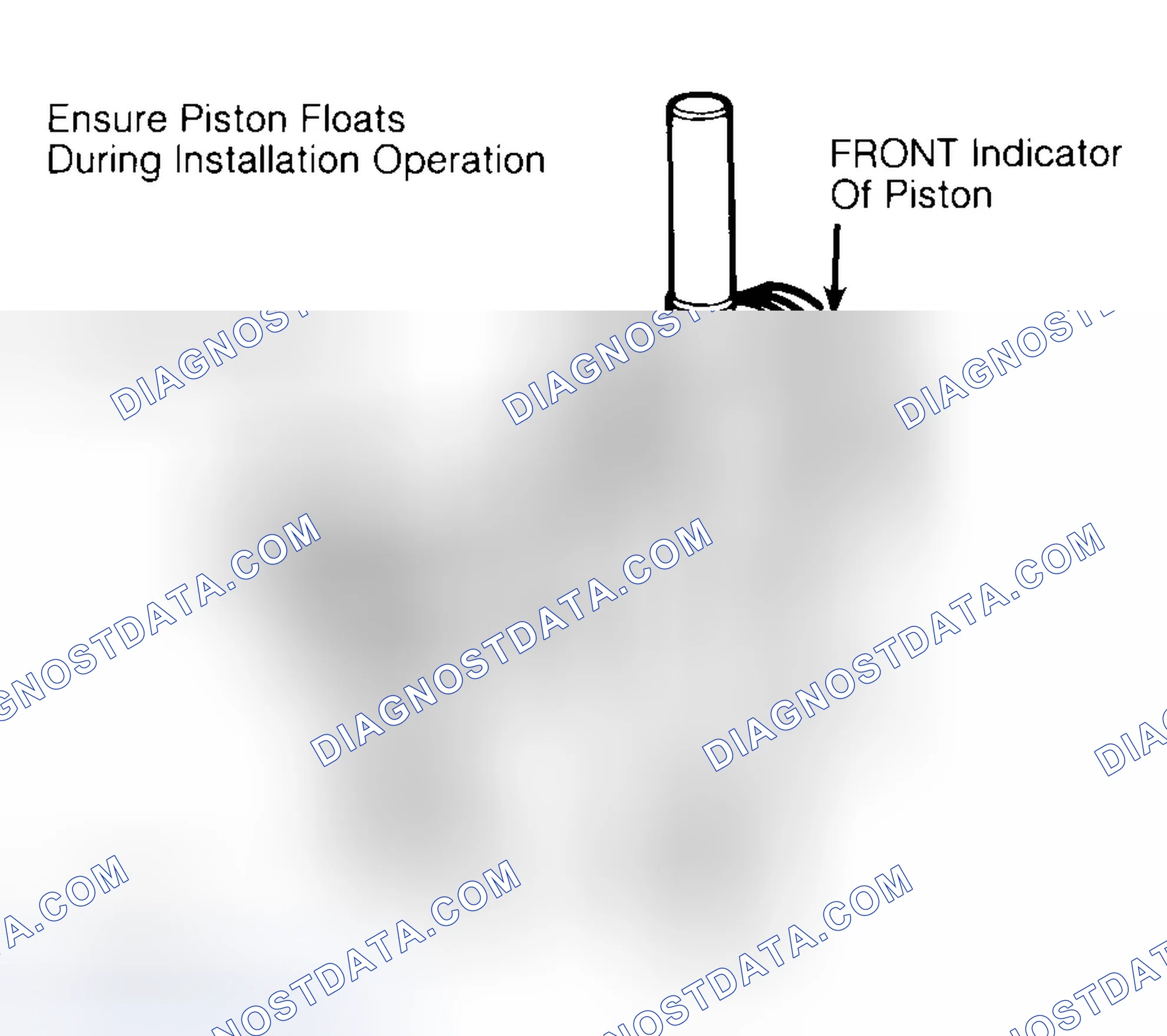 Scheme 12: Installing Typical Piston Pin
