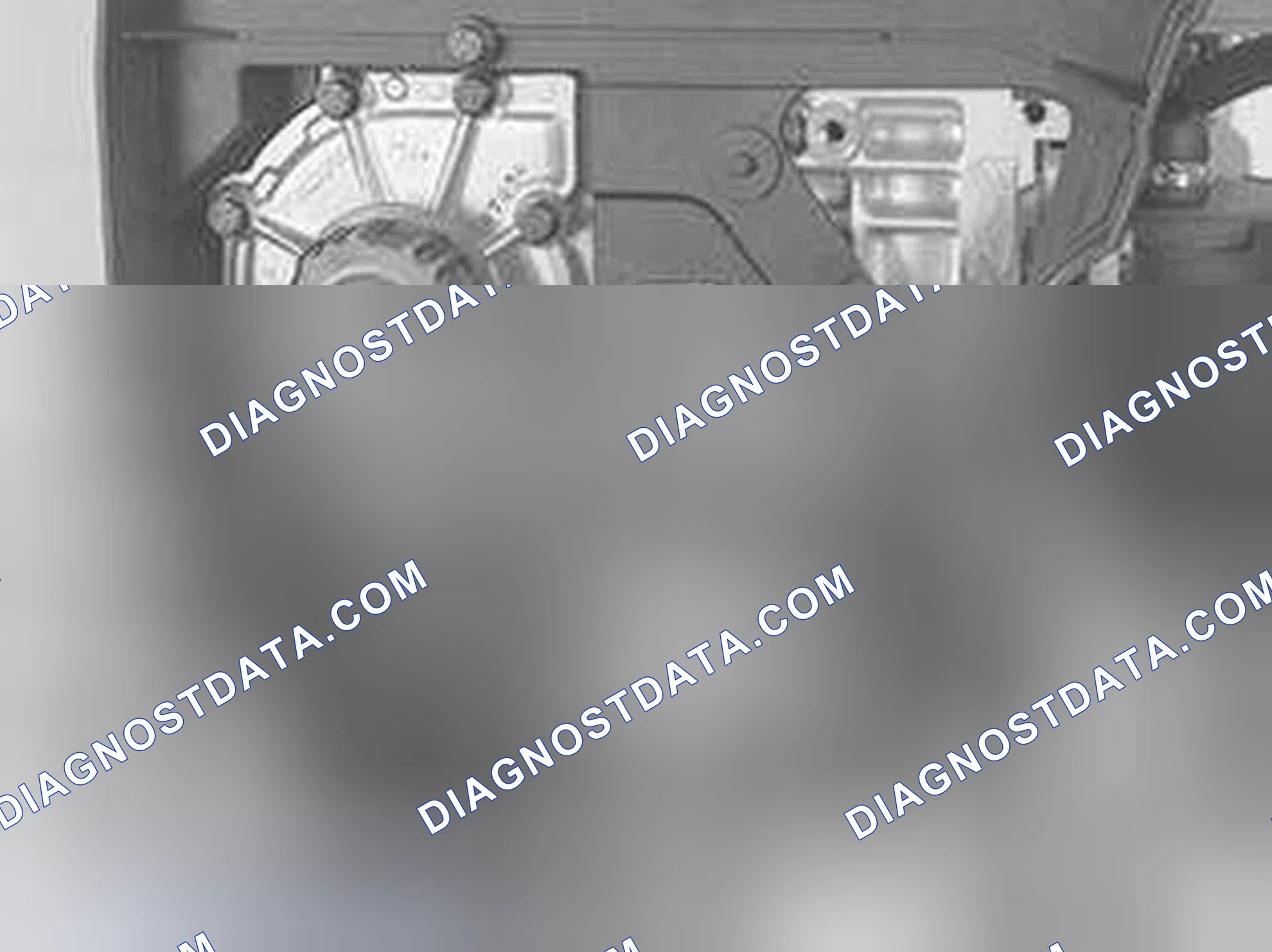 Scheme 556: Removing The Coolant Pump/Timing Belt Cover