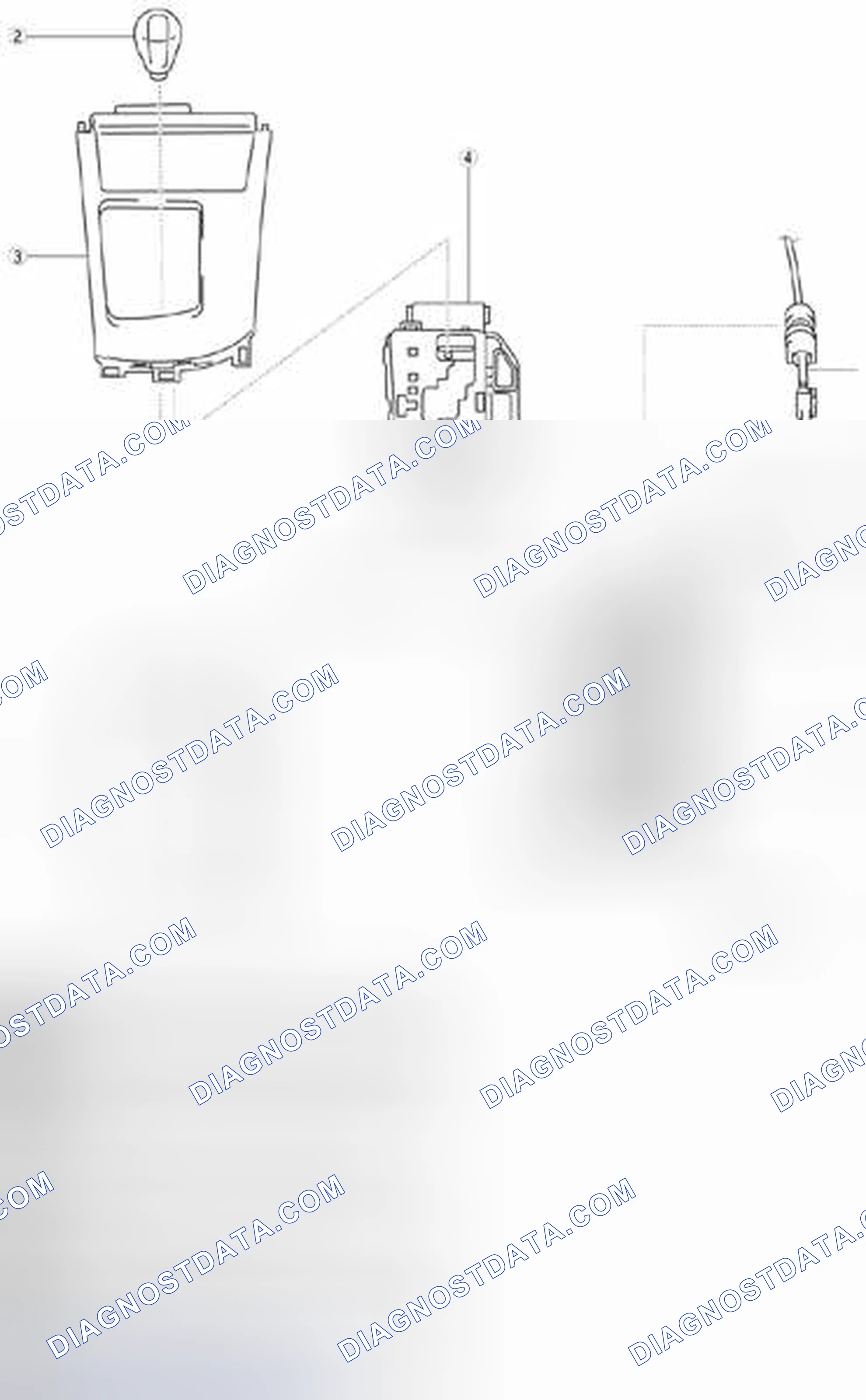 Scheme 638: Selector Lever Removal/Installation