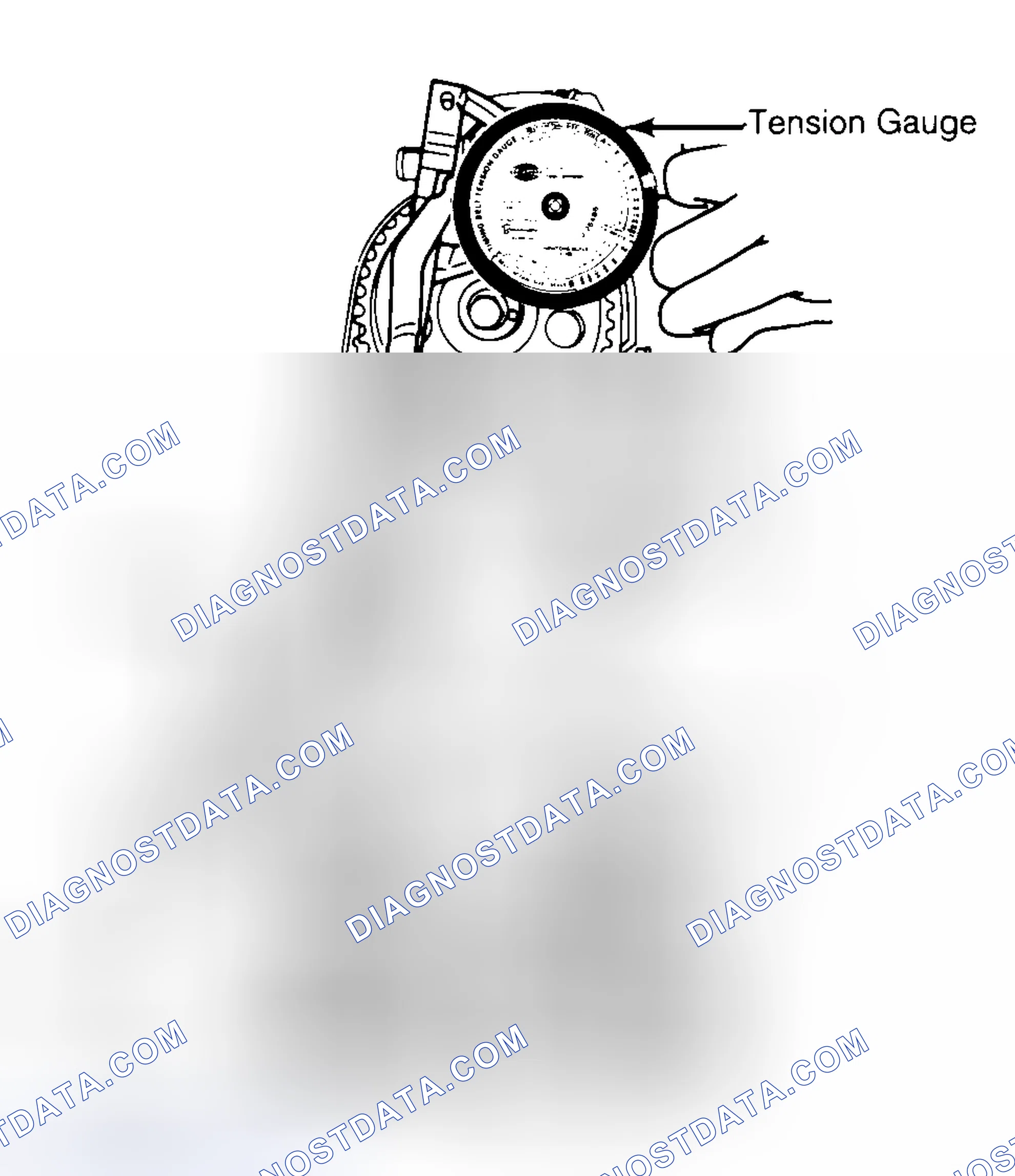 Scheme 3: Adjusting Typical Timing Belt Tension