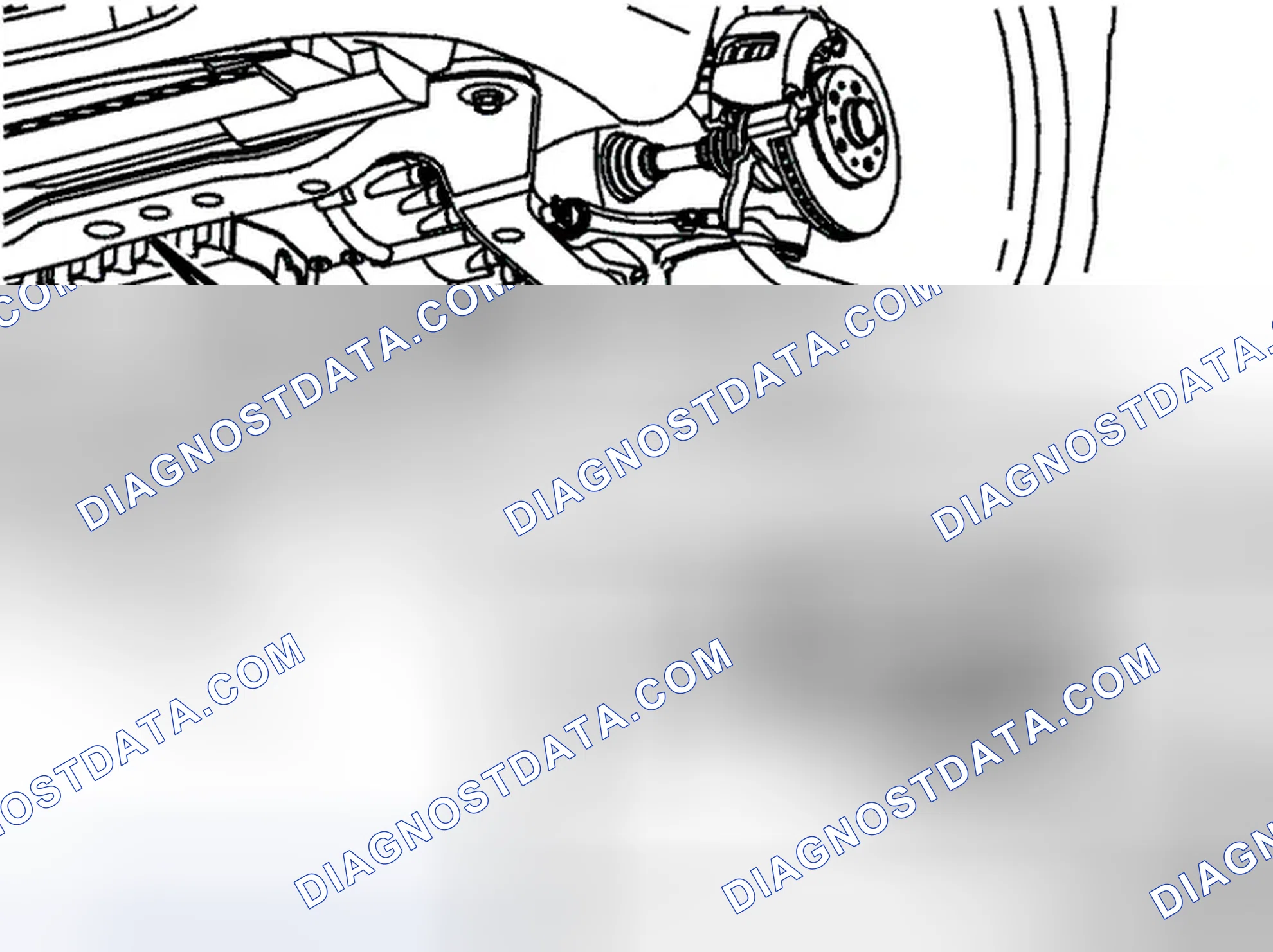 Scheme 637: Removing the nuts for the lower torque rod