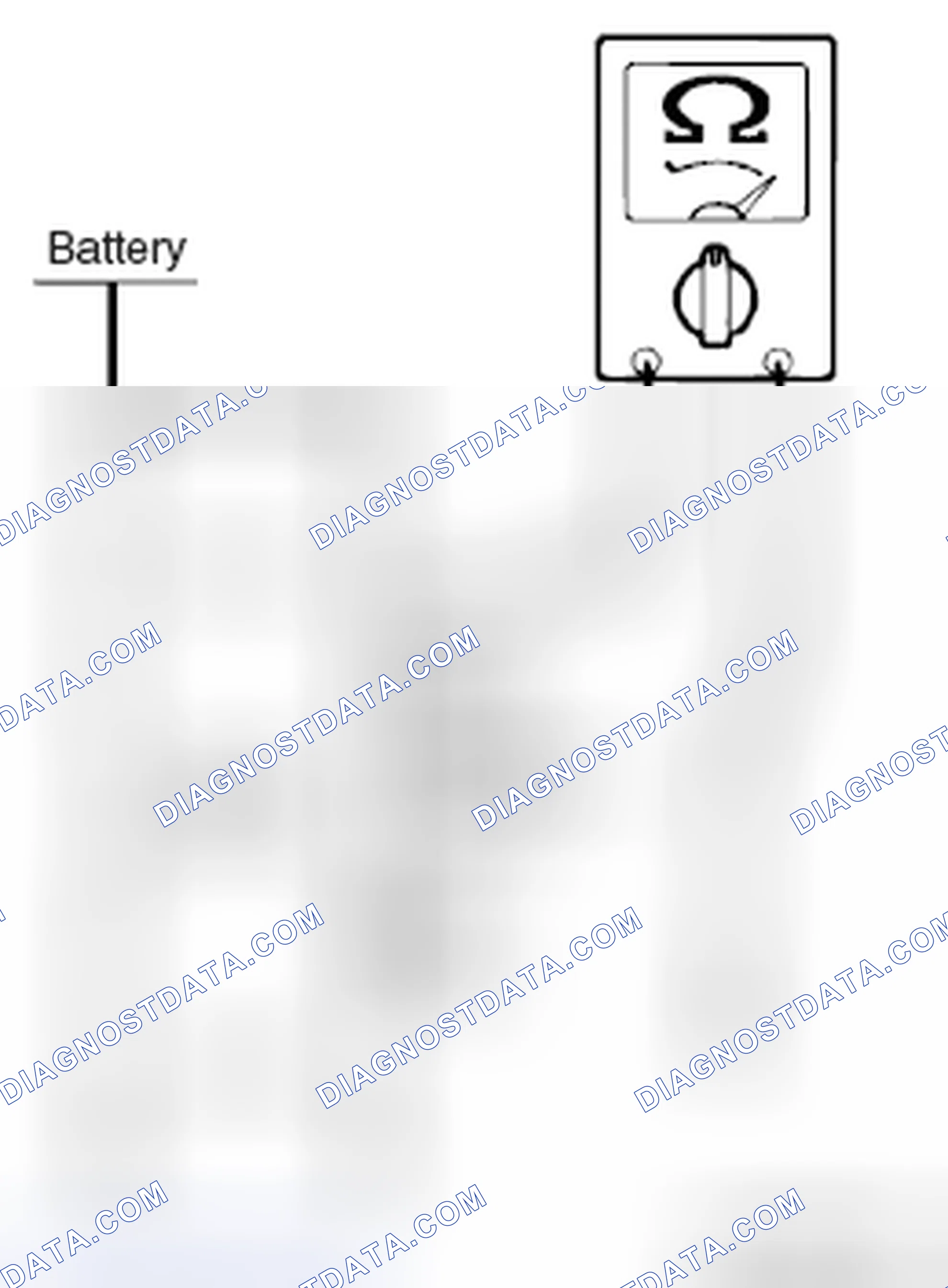 Scheme 26: INSPECTION SERVICE POINTS FOR A BLOWN FUSE