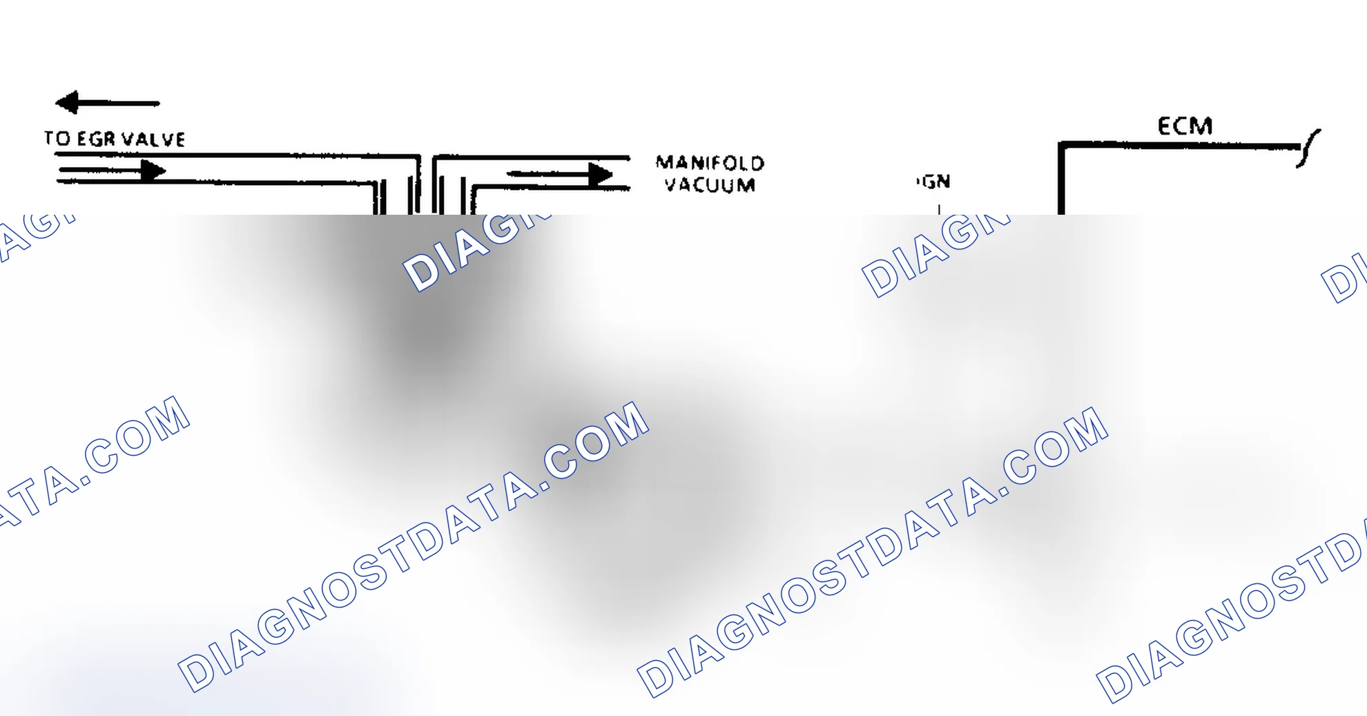 Scheme 124: EGR System Check Schematic (2.8/4.3L "S/T" & 5.7/7.4L Over 8500 GVW)