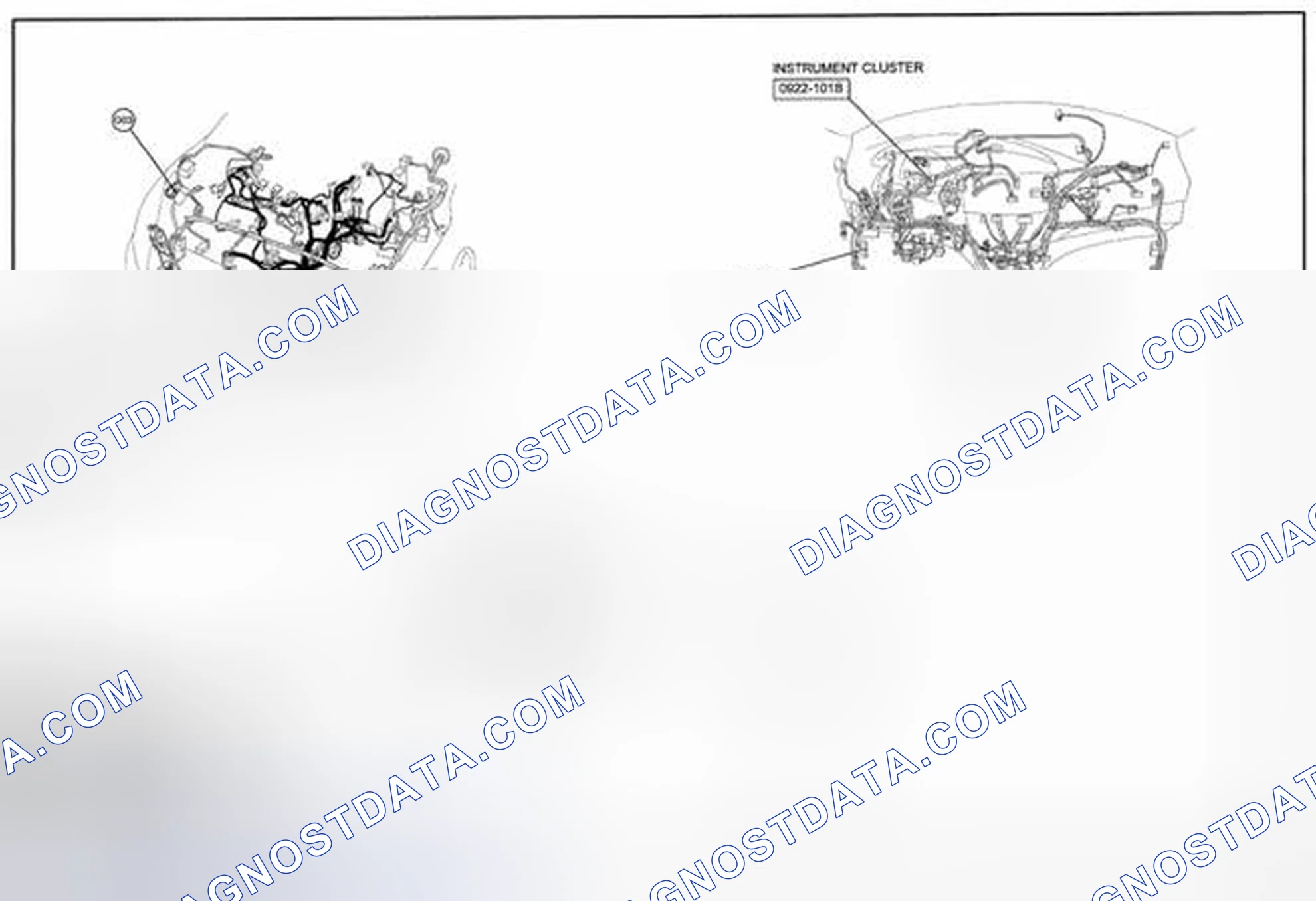 Scheme 390: Instrument Cluster Wiring Diagram - 0922-1d (2 Of 2)