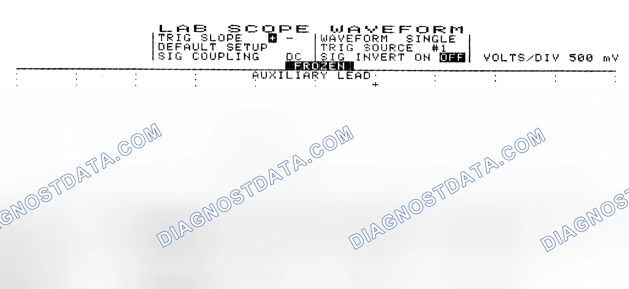 Scheme 10: Single Injector w/Excessive Current Flow - Current Pattern