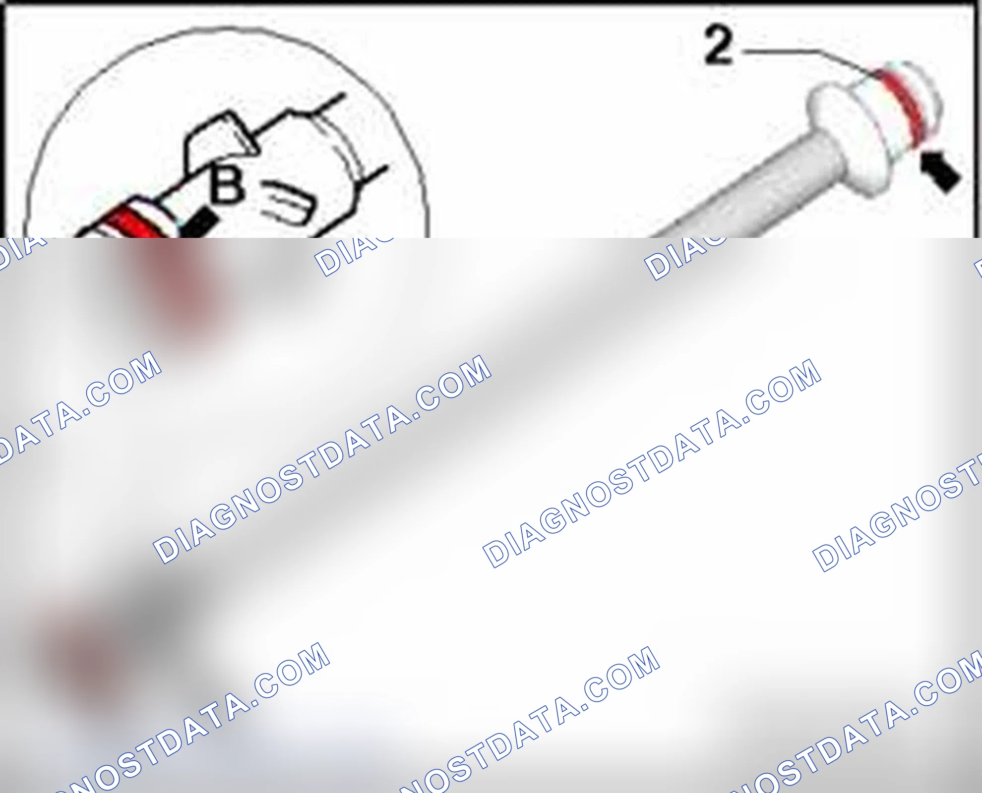 Scheme 544: Checking oil pipe for wear