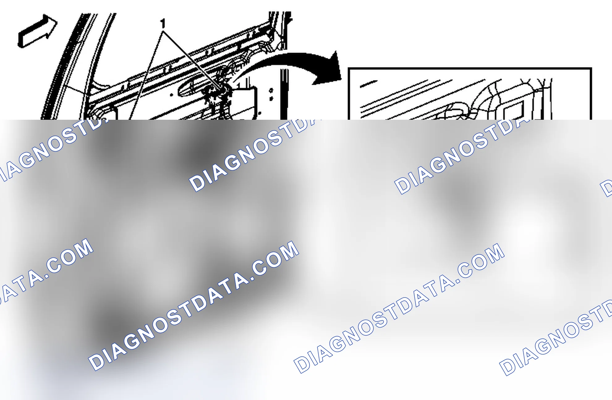 Scheme 19: Rear Side Door Window Regulator Replacement (Crew Cab, Power)