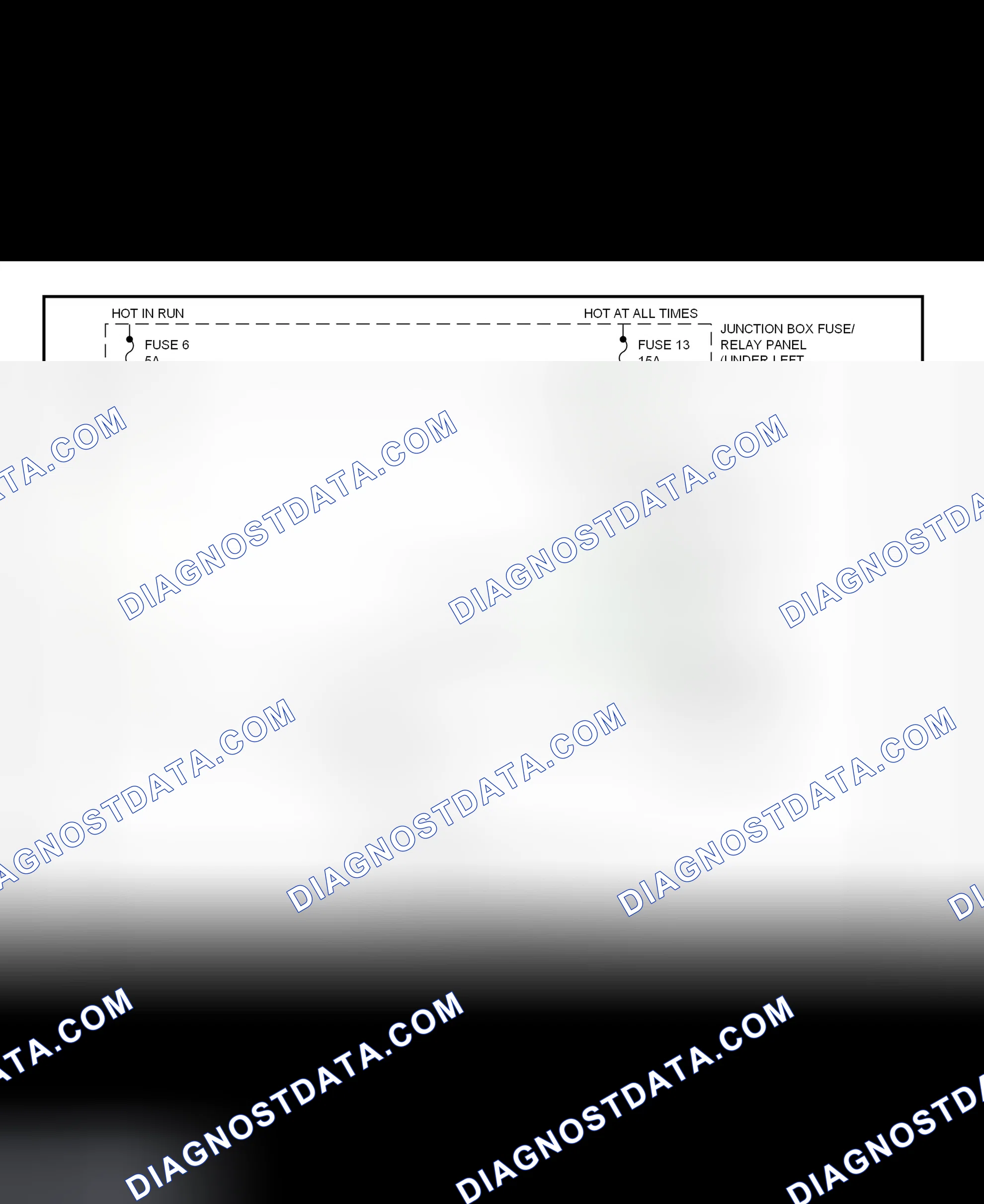Scheme 152: Shift Interlock System Wiring Diagram (1997-98 F150/250 Light Duty)