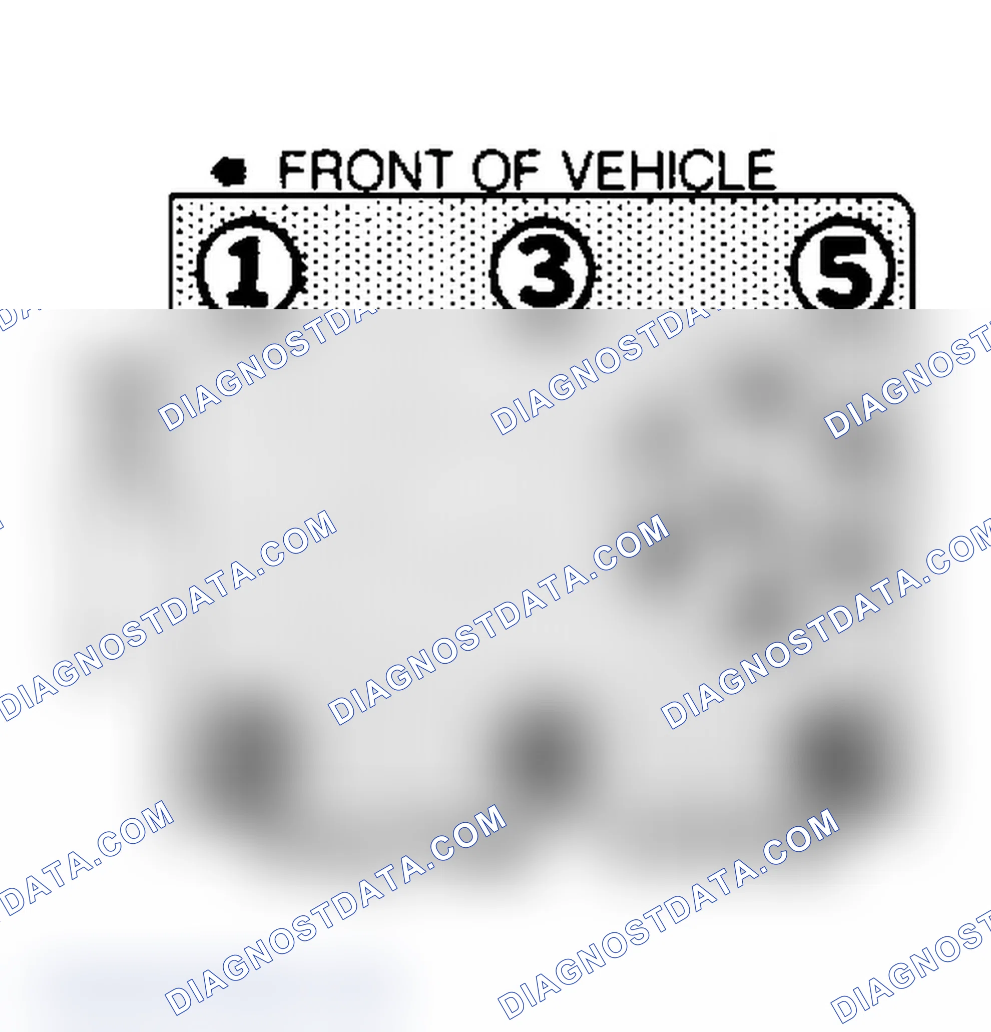 Scheme 2: Firing Order & Timing Marks (2.8L)