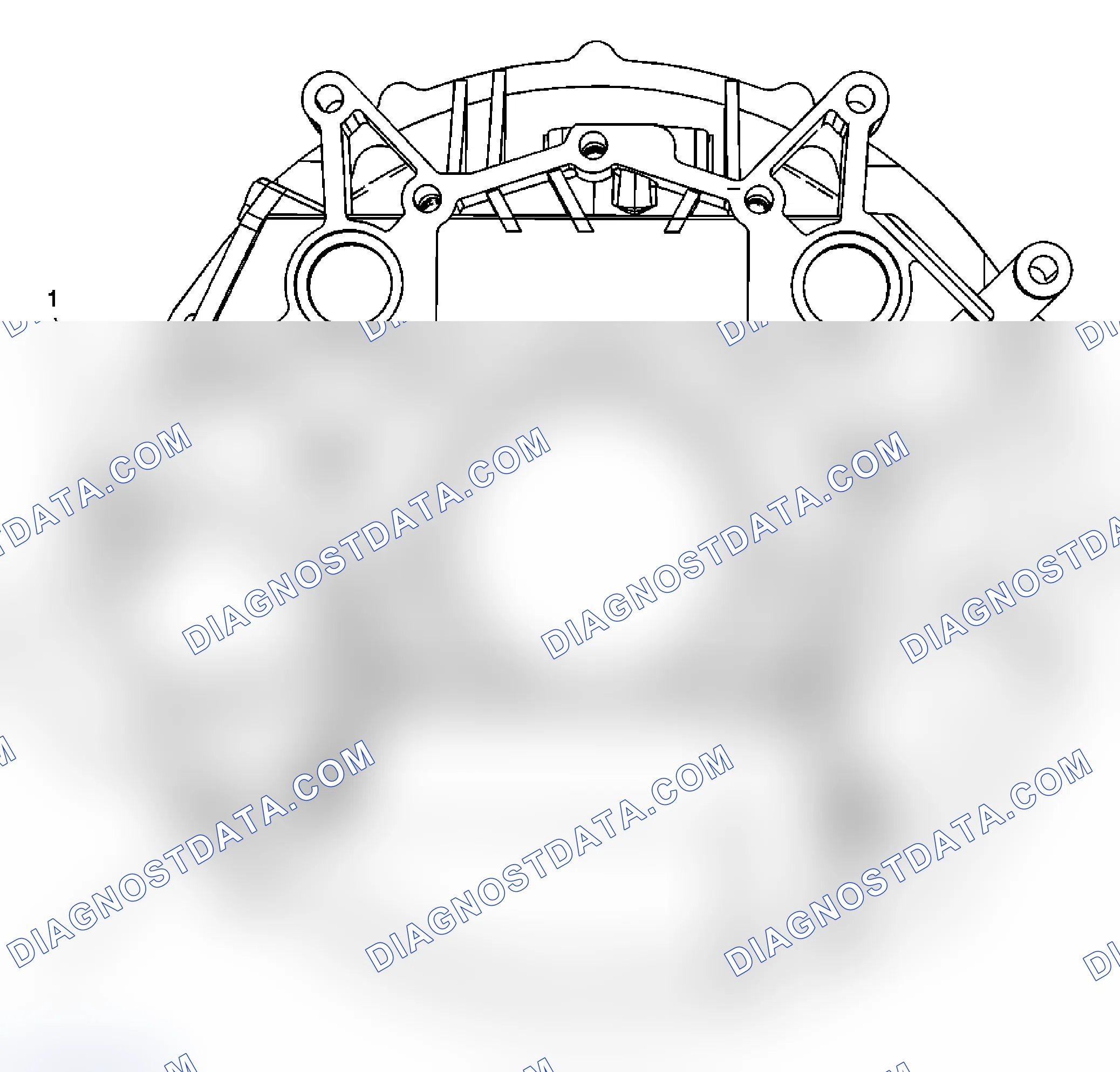 Scheme 111: Flywheel Housing - Rear View