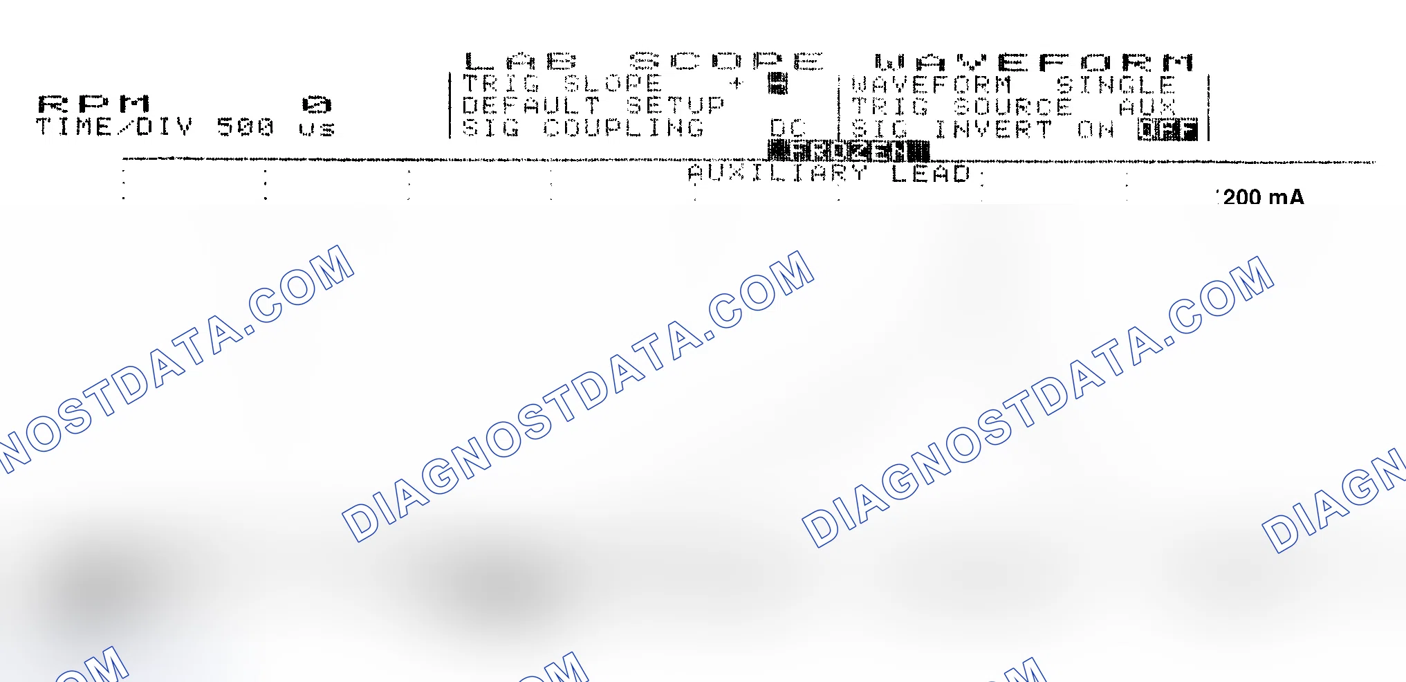 Scheme 17: Single Injector w/Normal Current Flow - Current Pattern