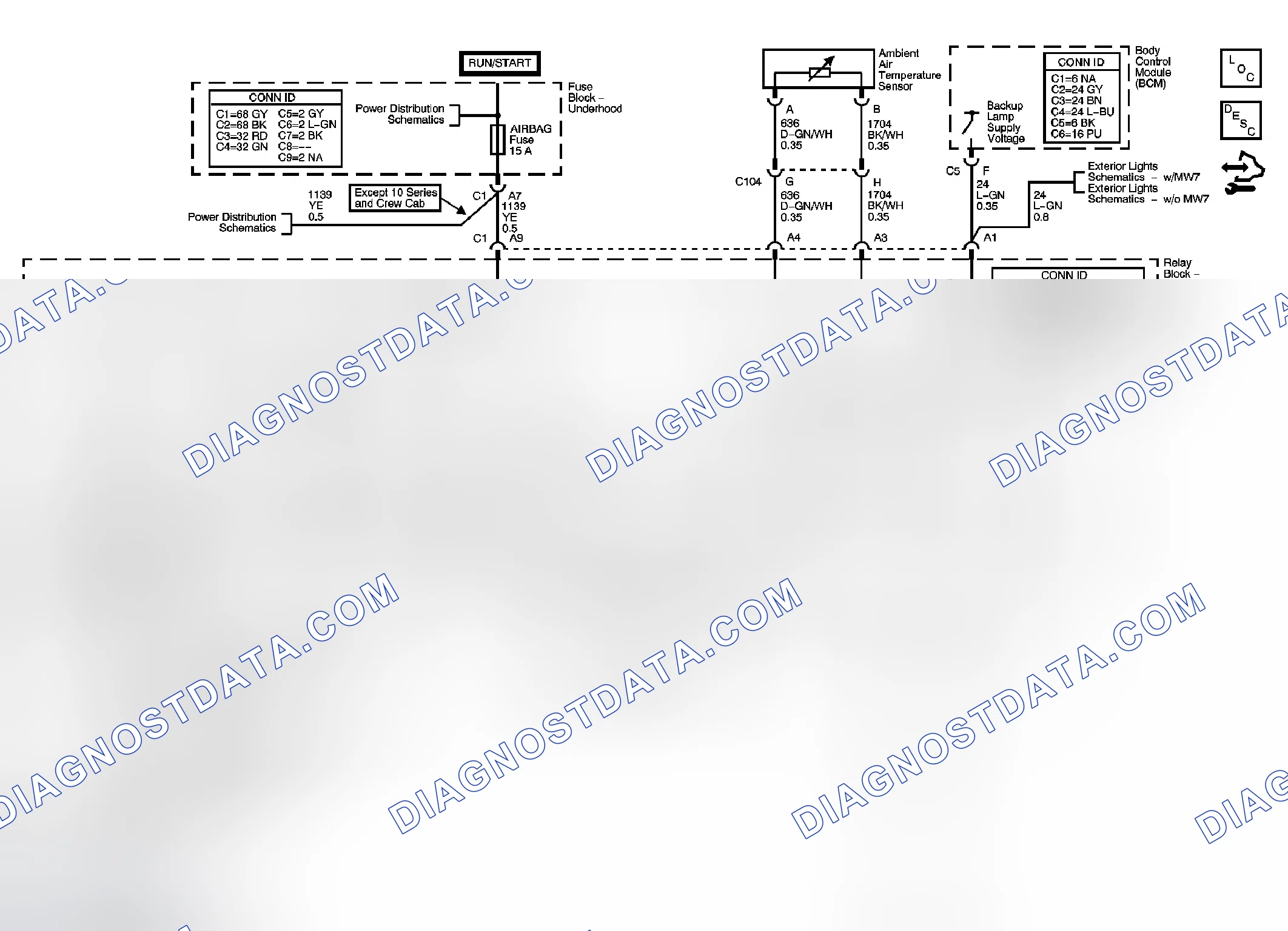 Scheme 1: Inside Rearview Mirror Schematics
