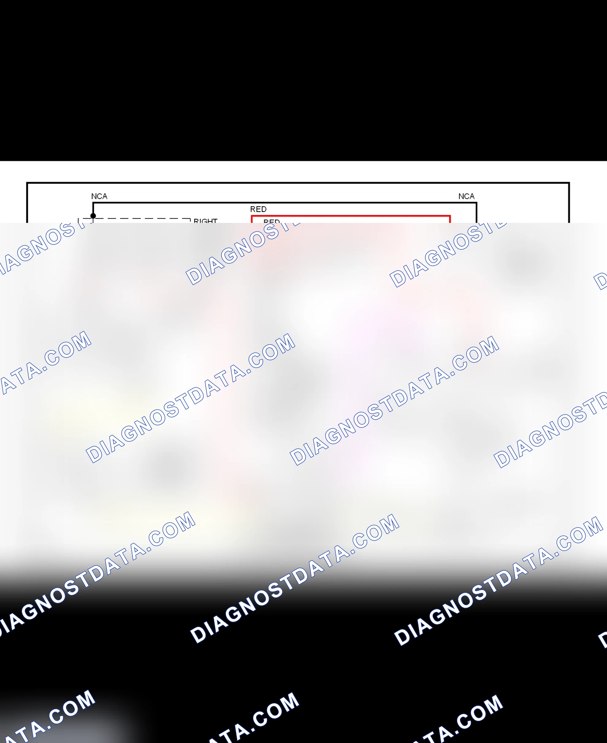 Fig. 25: Starting System Wiring Diagram (DeVille & Eldorado)