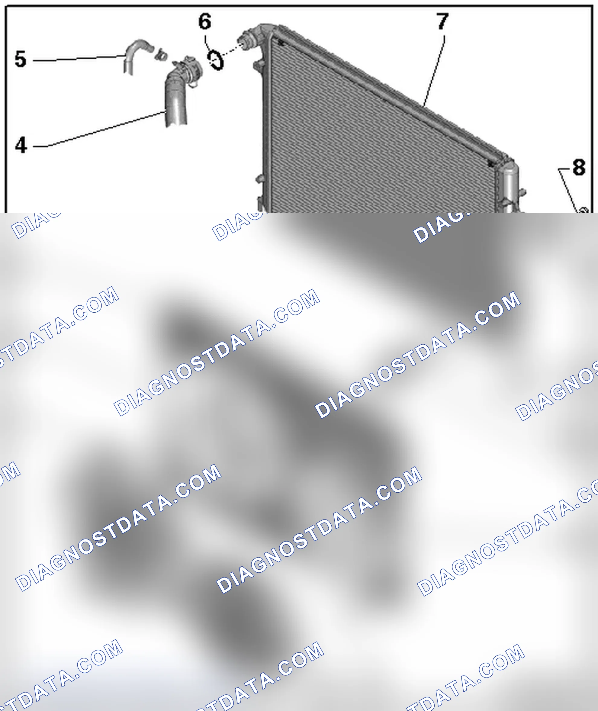 Scheme 11: RADIATOR AND COOLANT FAN OVERVIEW