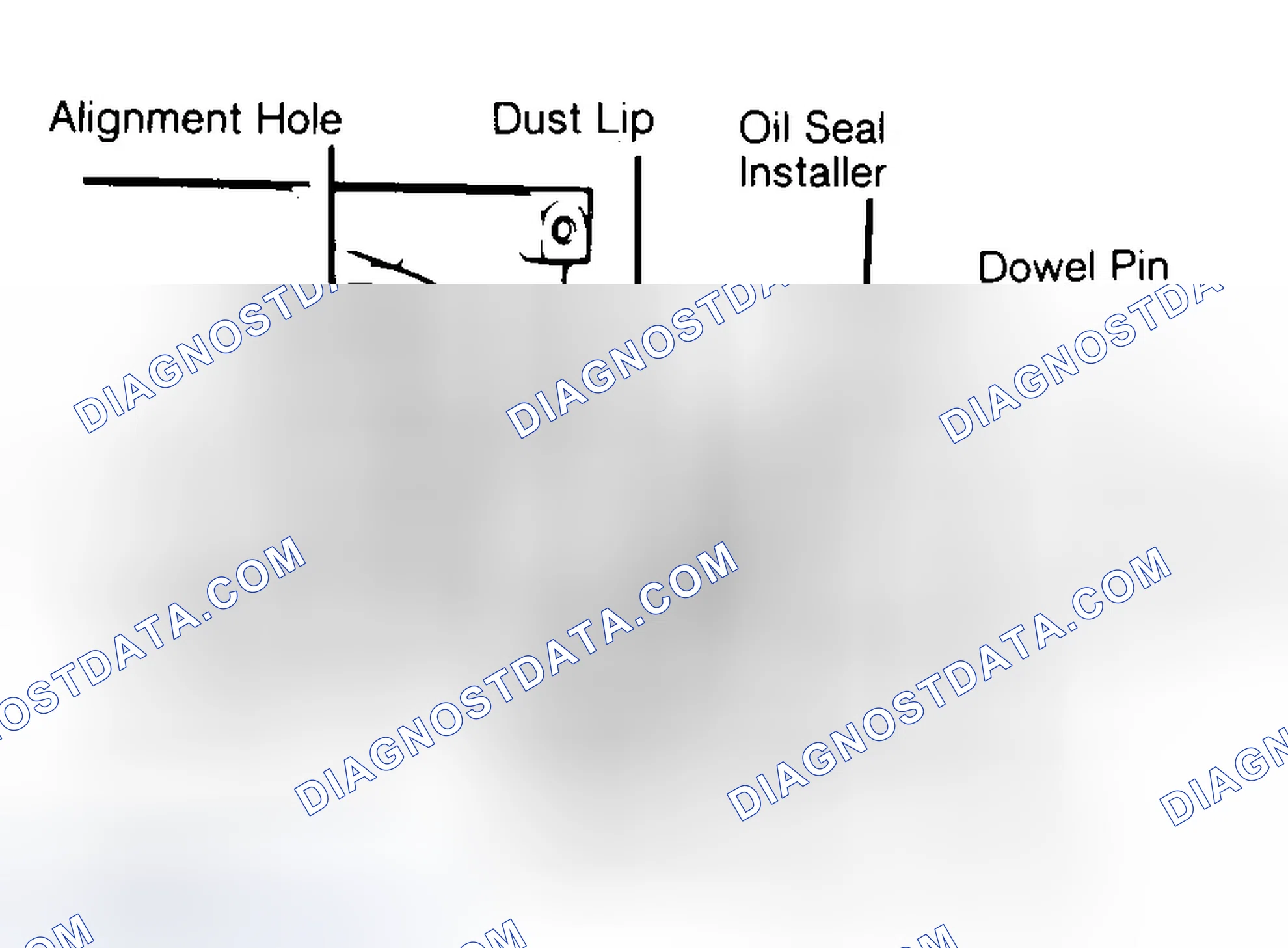Scheme 10: Installing Typical One-Piece Oil Seal