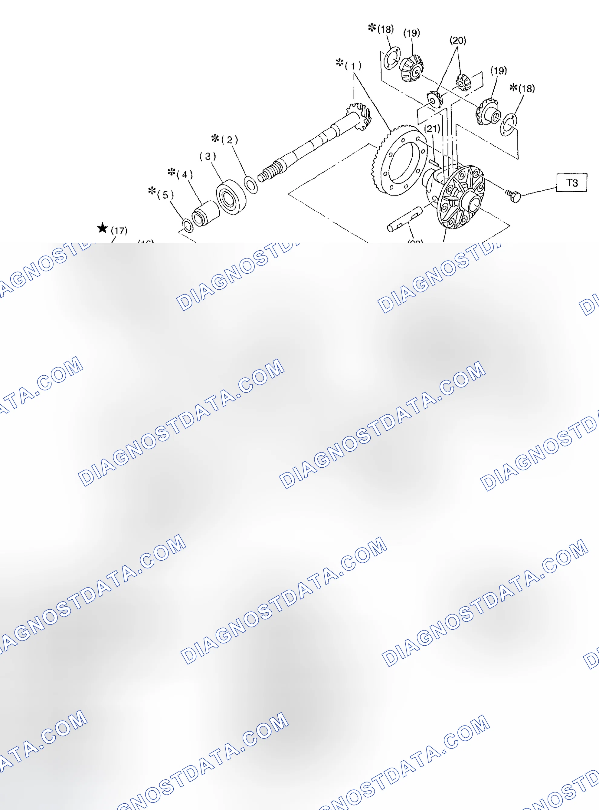 Scheme 163: Identifying Rear Differential For VA-Type Components