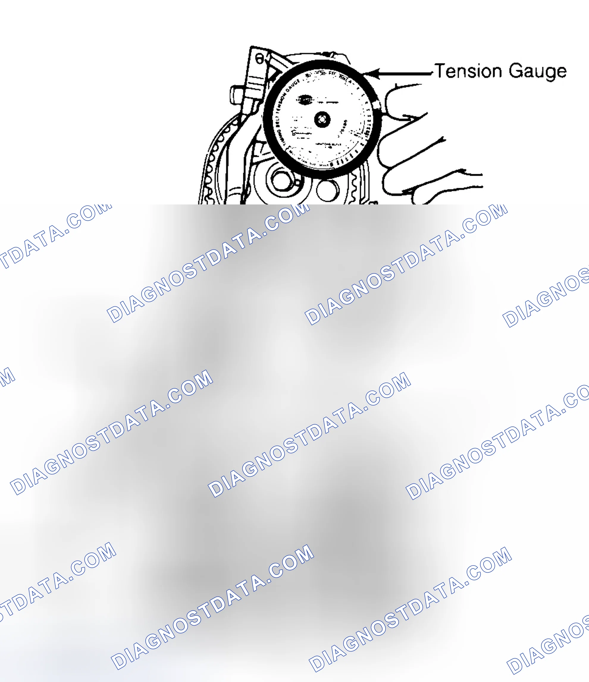 Scheme 3: Adjusting Typical Timing Belt Tension