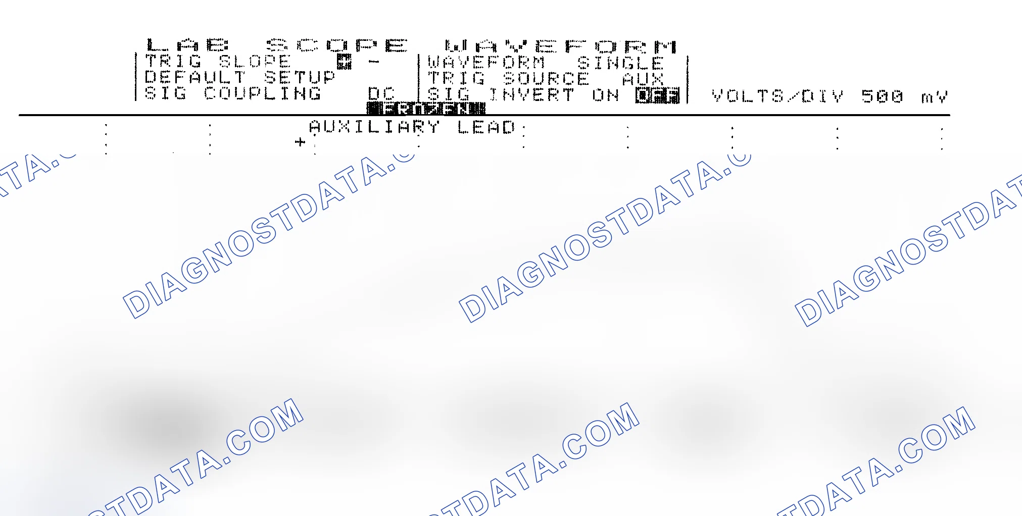 Scheme 14: Single Injector w/Excessive Current Flow - Current Pattern