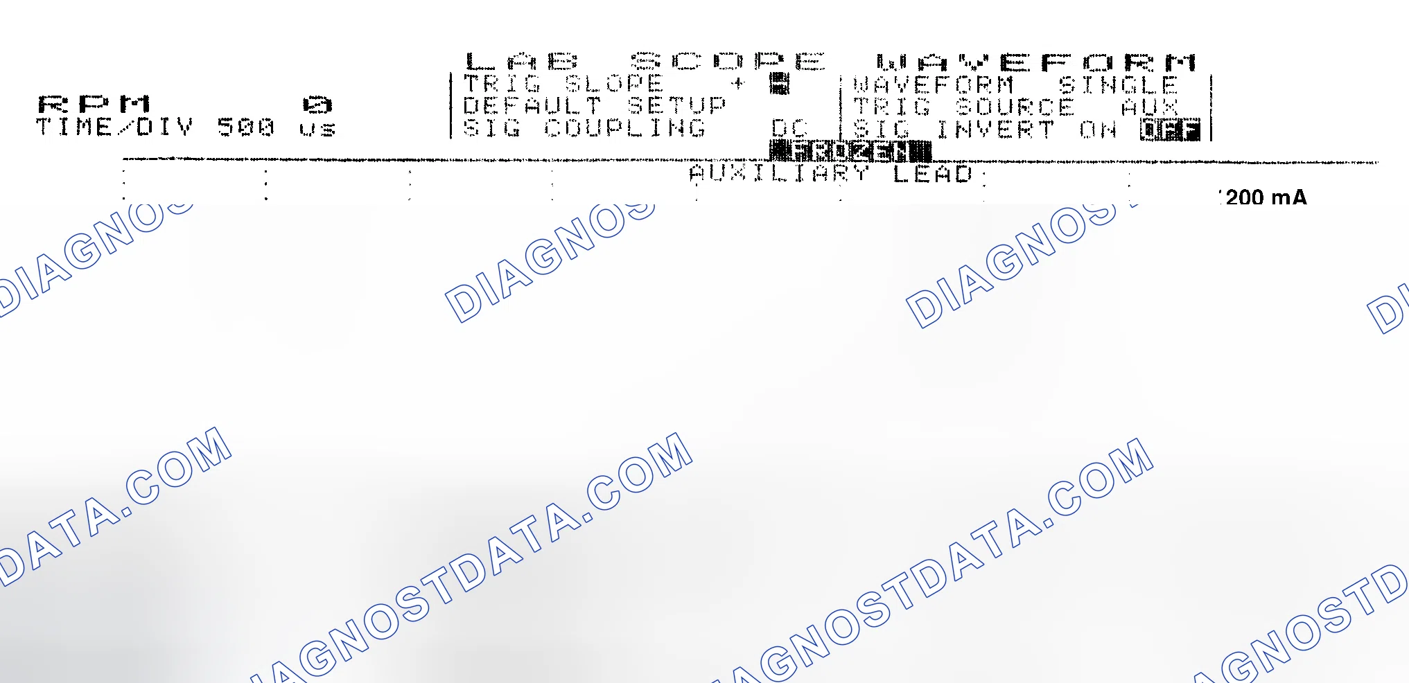 Scheme 17: Single Injector w/Normal Current Flow - Current Pattern